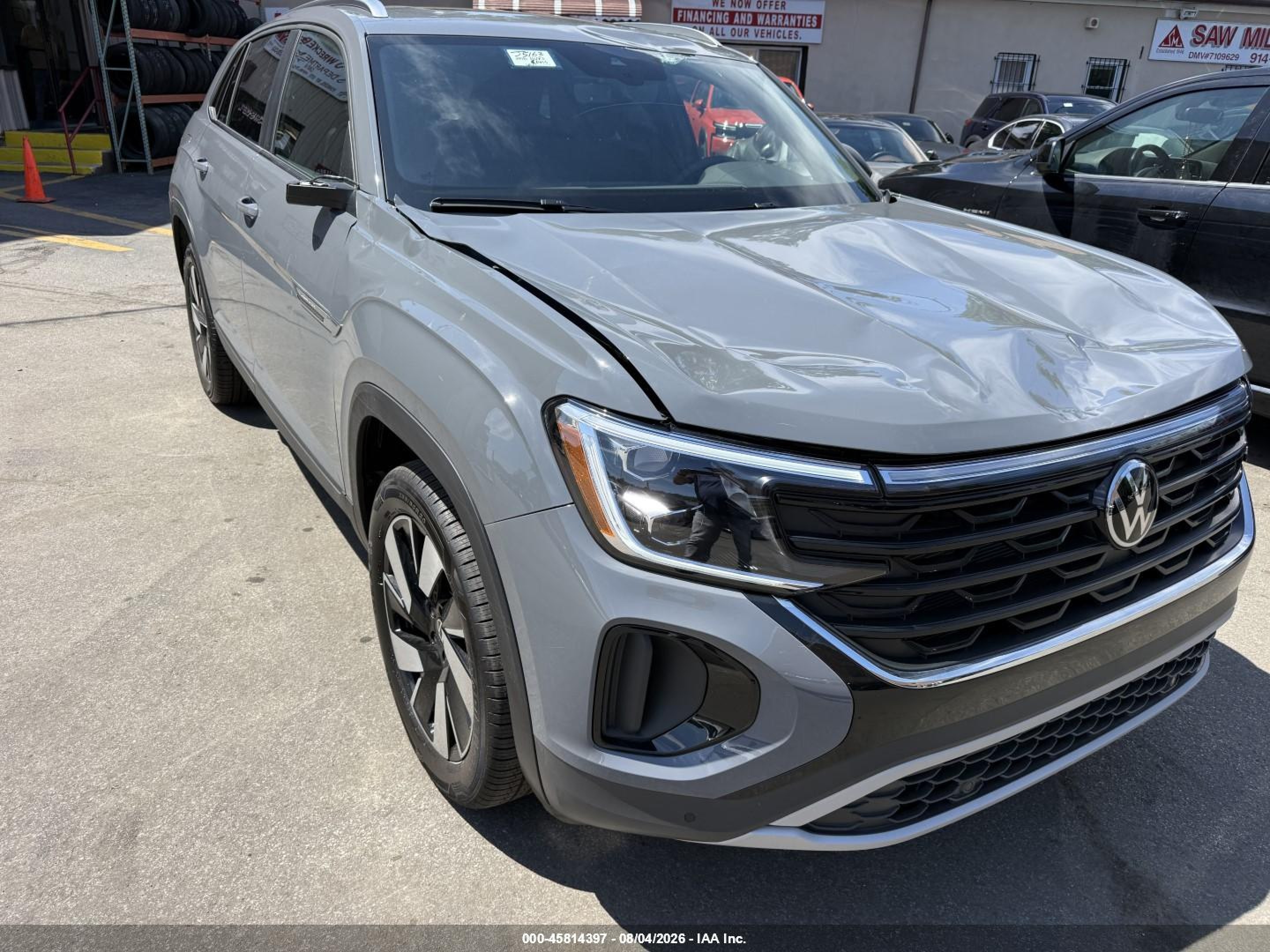 2026 Volkswagen Atlas Cross Sport VIN 1V2KC2CA1TC214657 — IAAI salvage auction photo