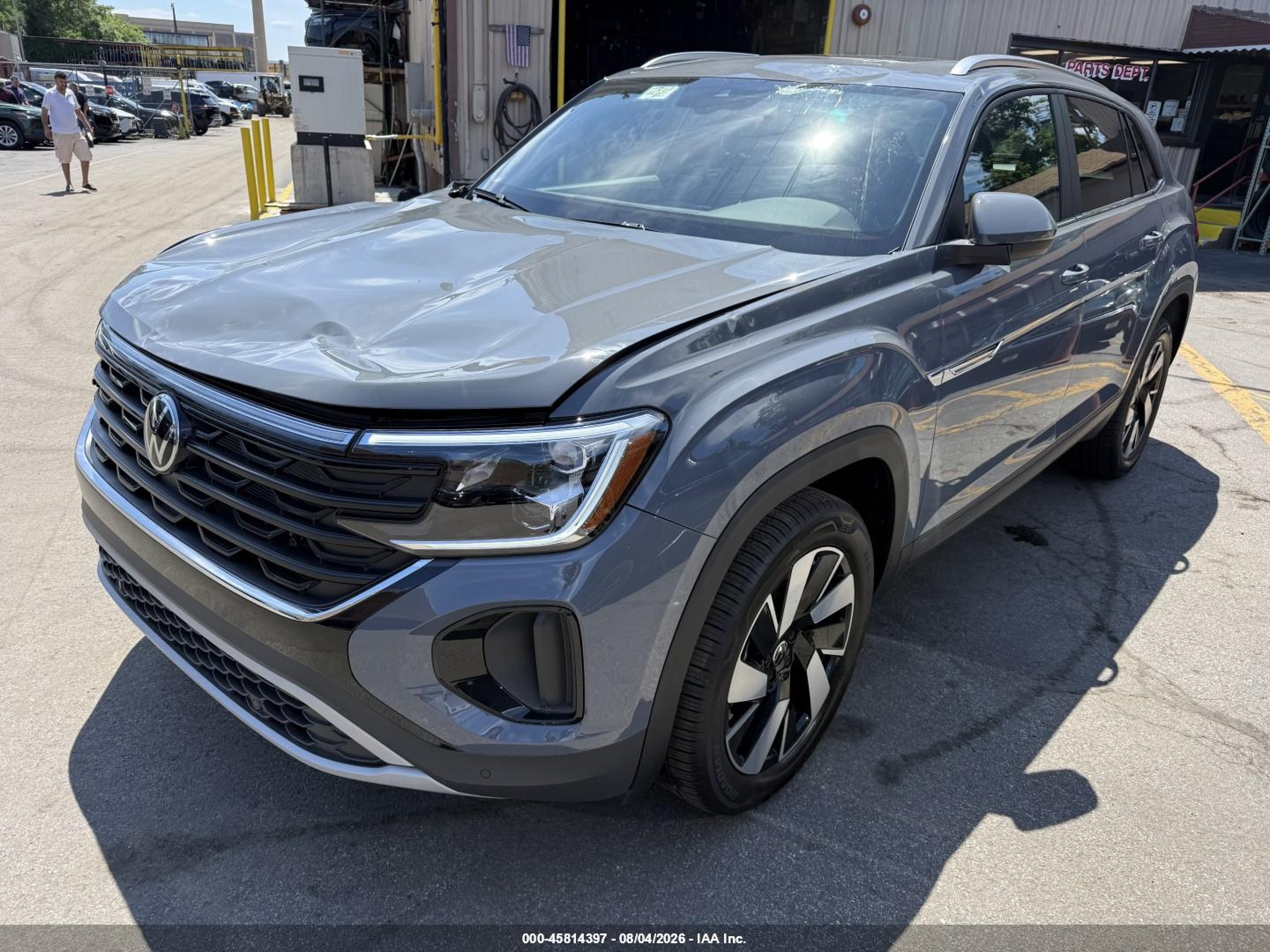 2026 Volkswagen Atlas Cross Sport VIN 1V2KC2CA1TC214657 IAAI salvage auction — Front End, Salvage (Pennsylvania), sold $25,250 on 2026-08-19 (photo 2)