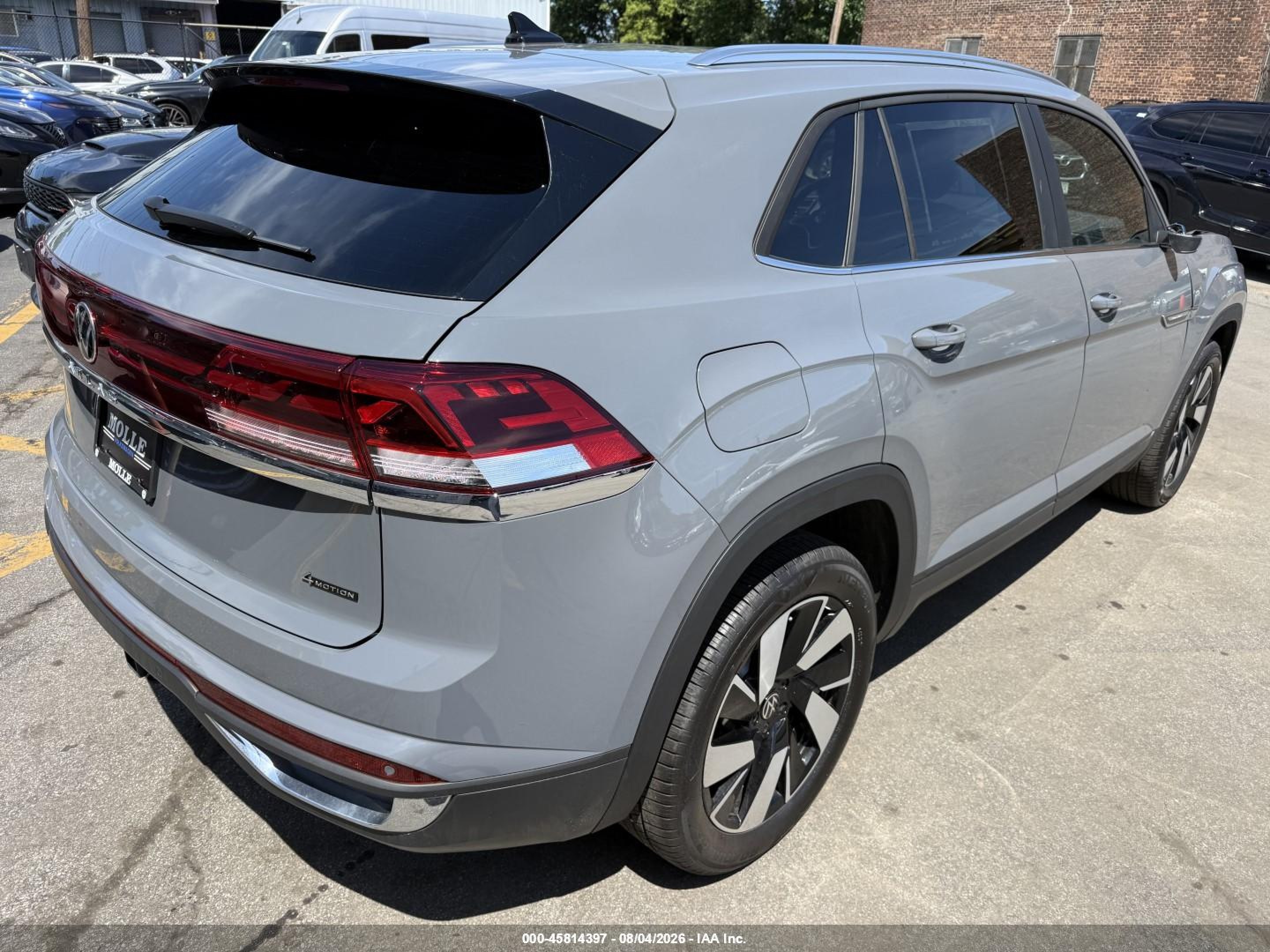 2026 Volkswagen Atlas Cross Sport VIN 1V2KC2CA1TC214657 IAAI salvage auction — Front End, Salvage (Pennsylvania), sold $25,250 on 2026-08-19 (photo 4)
