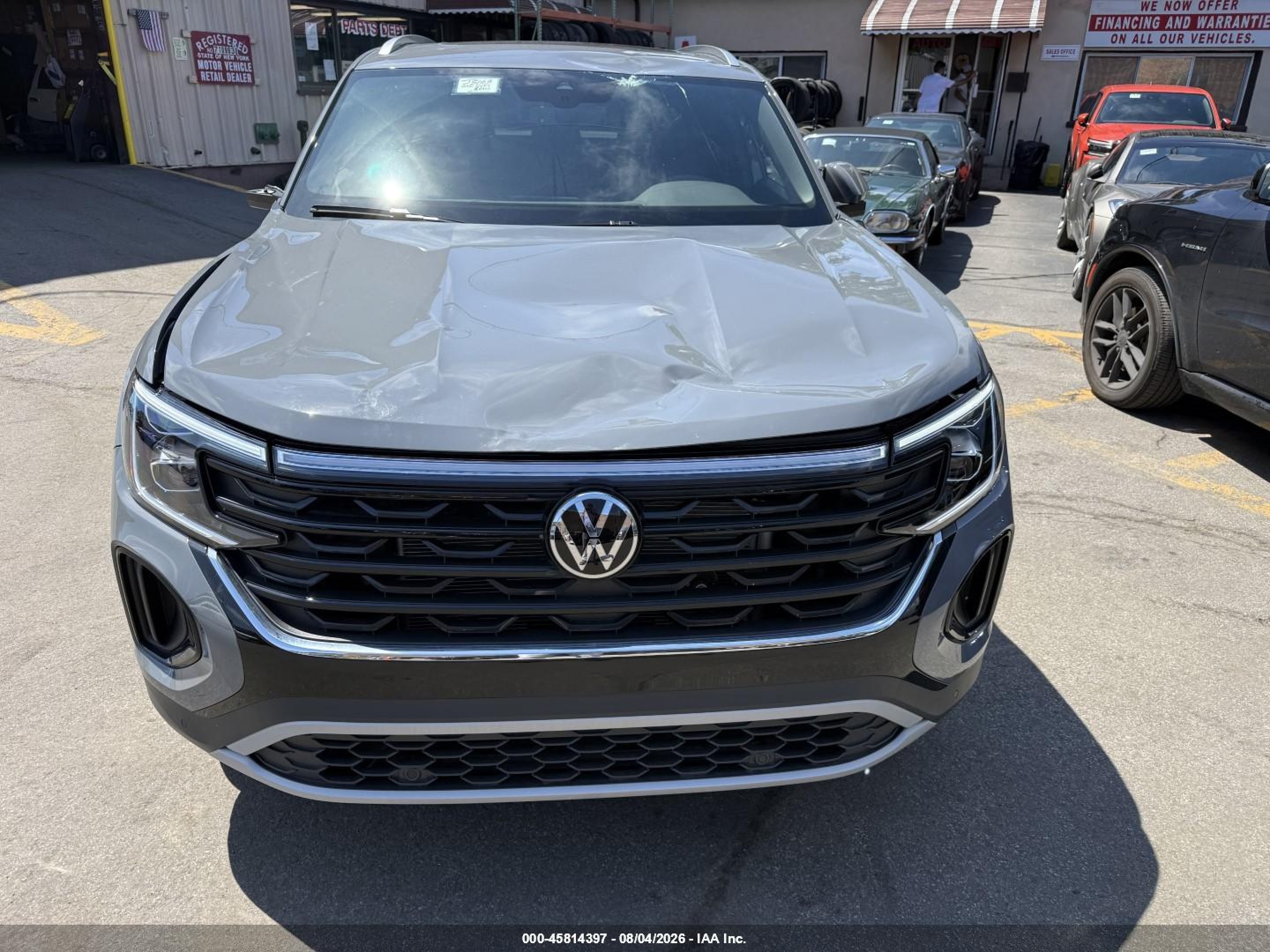 2026 Volkswagen Atlas Cross Sport VIN 1V2KC2CA1TC214657 IAAI salvage auction — Front End, Salvage (Pennsylvania), sold $25,250 on 2026-08-19 (photo 6)
