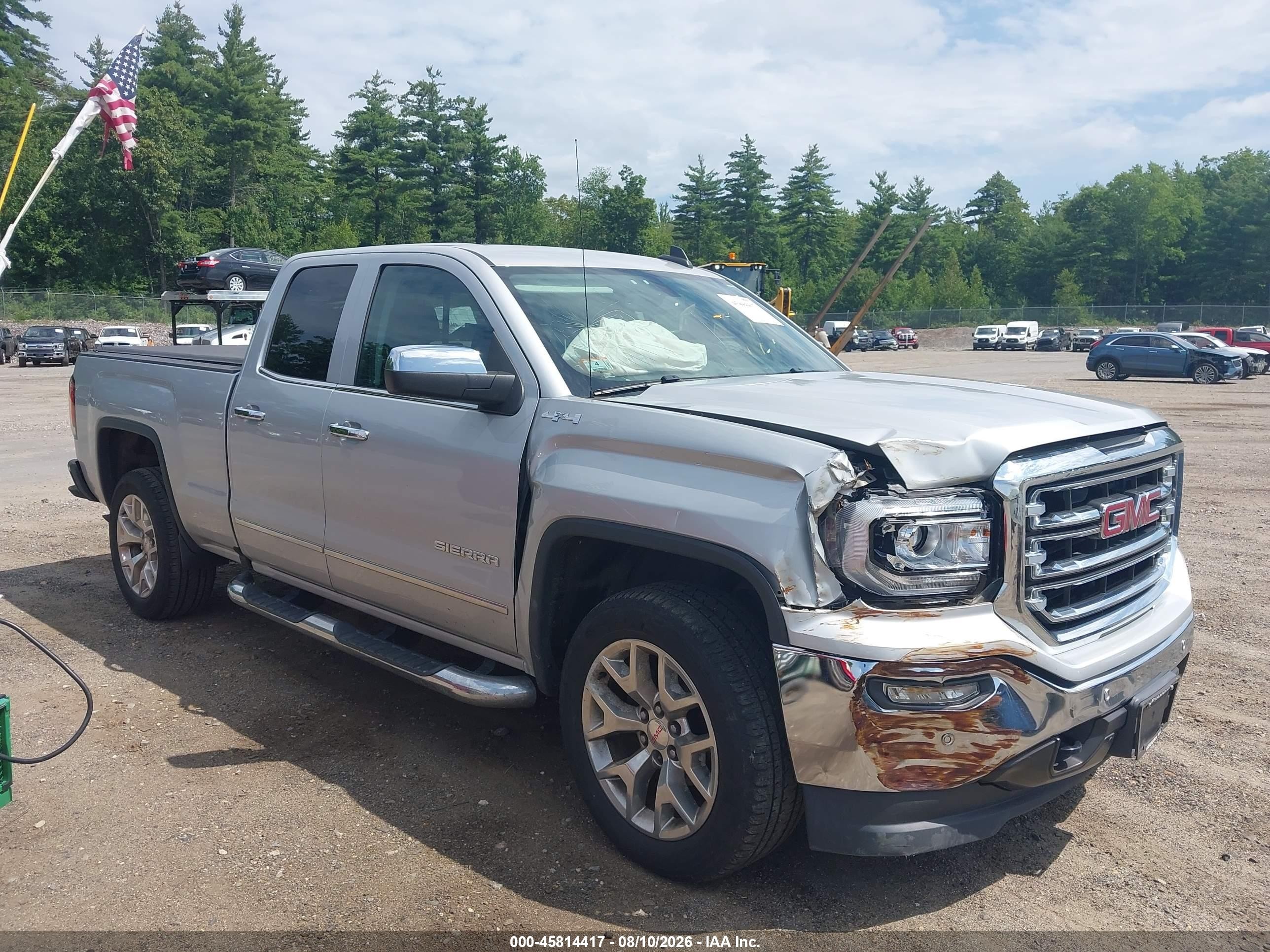 2017 GMC Sierra 1500 VIN 1GTV2NEC5HZ373333 — IAAI salvage auction photo