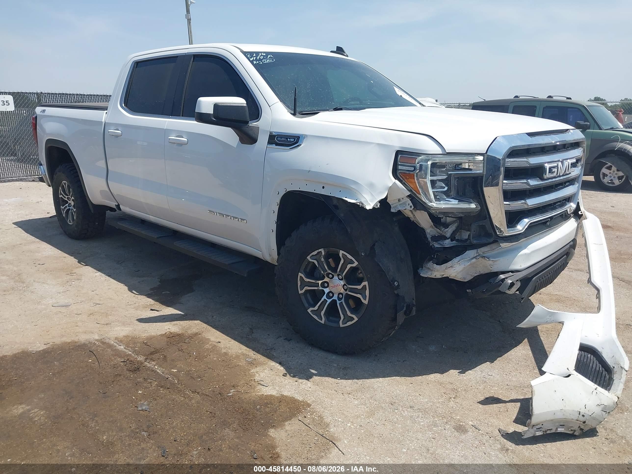 2021 GMC Sierra 1500 VIN 1GTU9BEDXMZ216387 — IAAI salvage auction photo