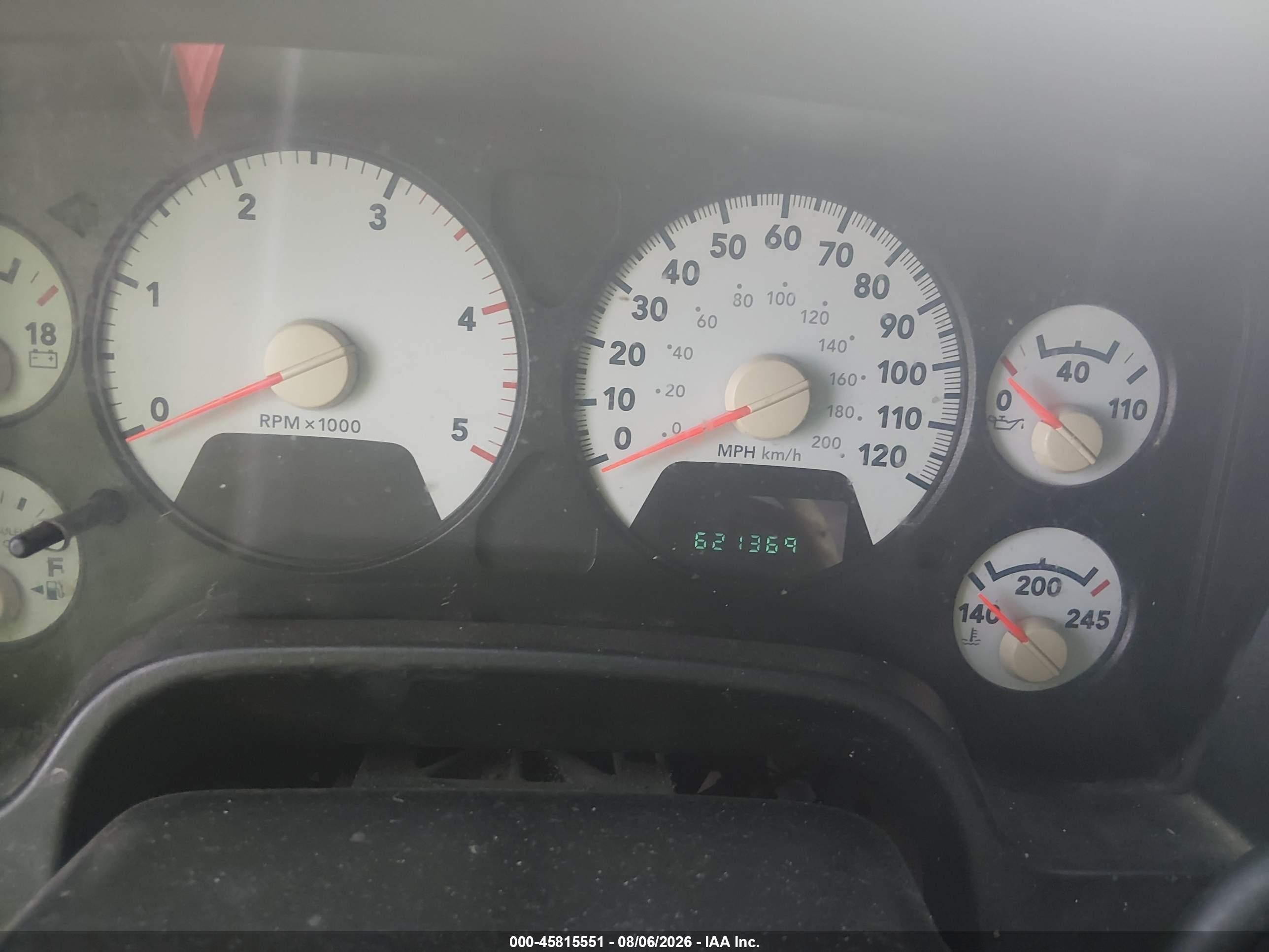 2008 Dodge Ram 4500 VIN 3D6WC68A68G179924 IAAI salvage auction — Water/Flood, Salvage (Texas), sold $7,950 on 2026-09-09 (photo 6)
