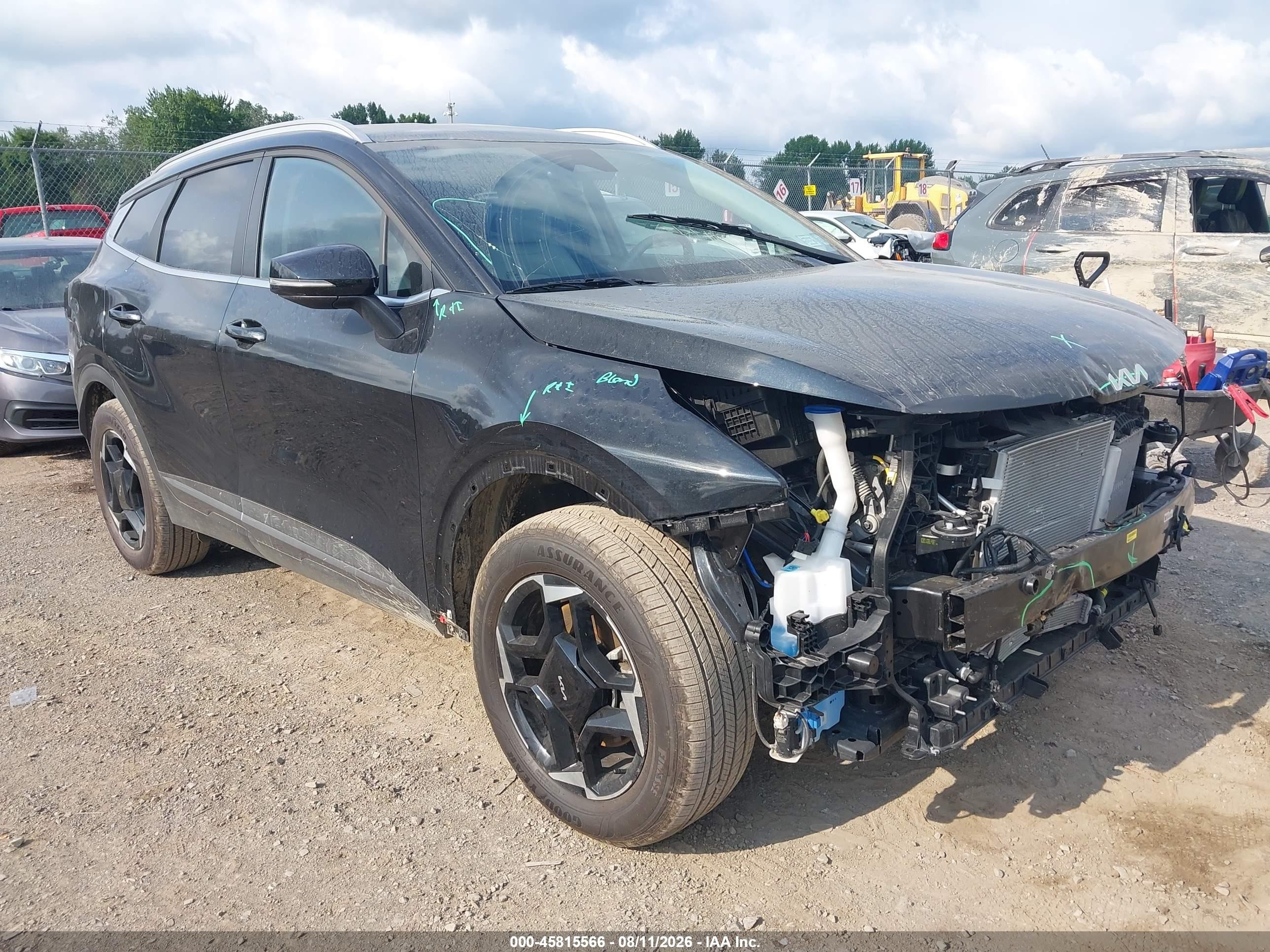 2026 Kia Sportage Hybrid VIN KNDPVDDG2T7266646 — IAAI salvage auction photo