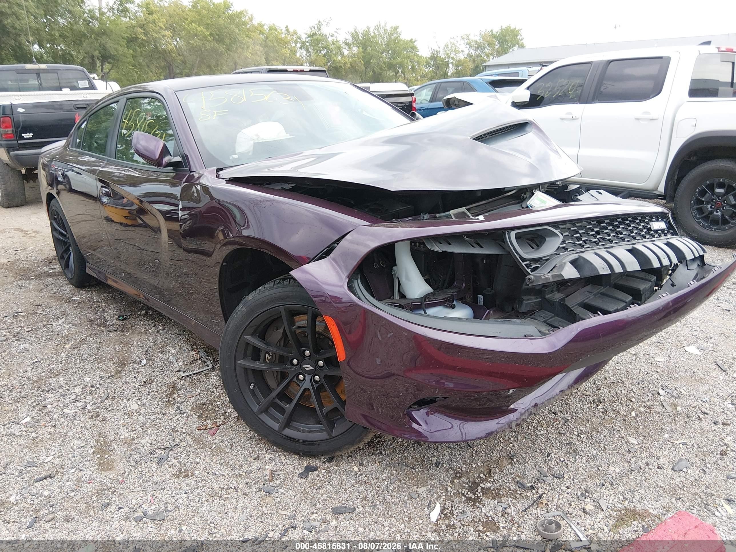 2021 Dodge Charger VIN 2C3CDXGJ7MH530299 — IAAI salvage auction photo