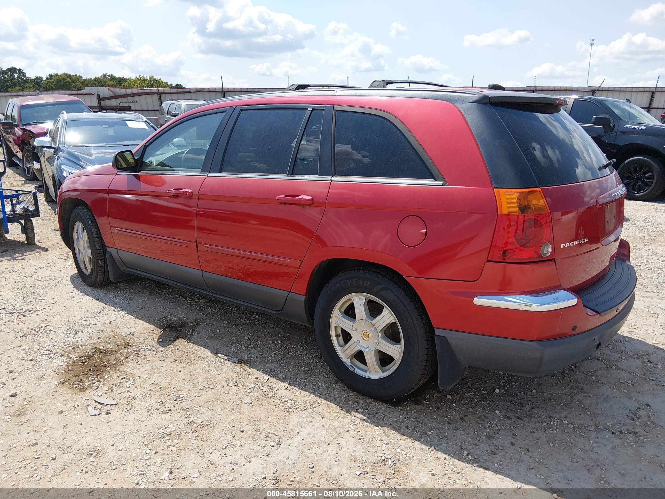 2004 Chrysler Pacifica VIN 2C8GF68434R344598 IAAI salvage auction — Front End, Wait Title, sold $700 on 2026-09-21 (photo 3)