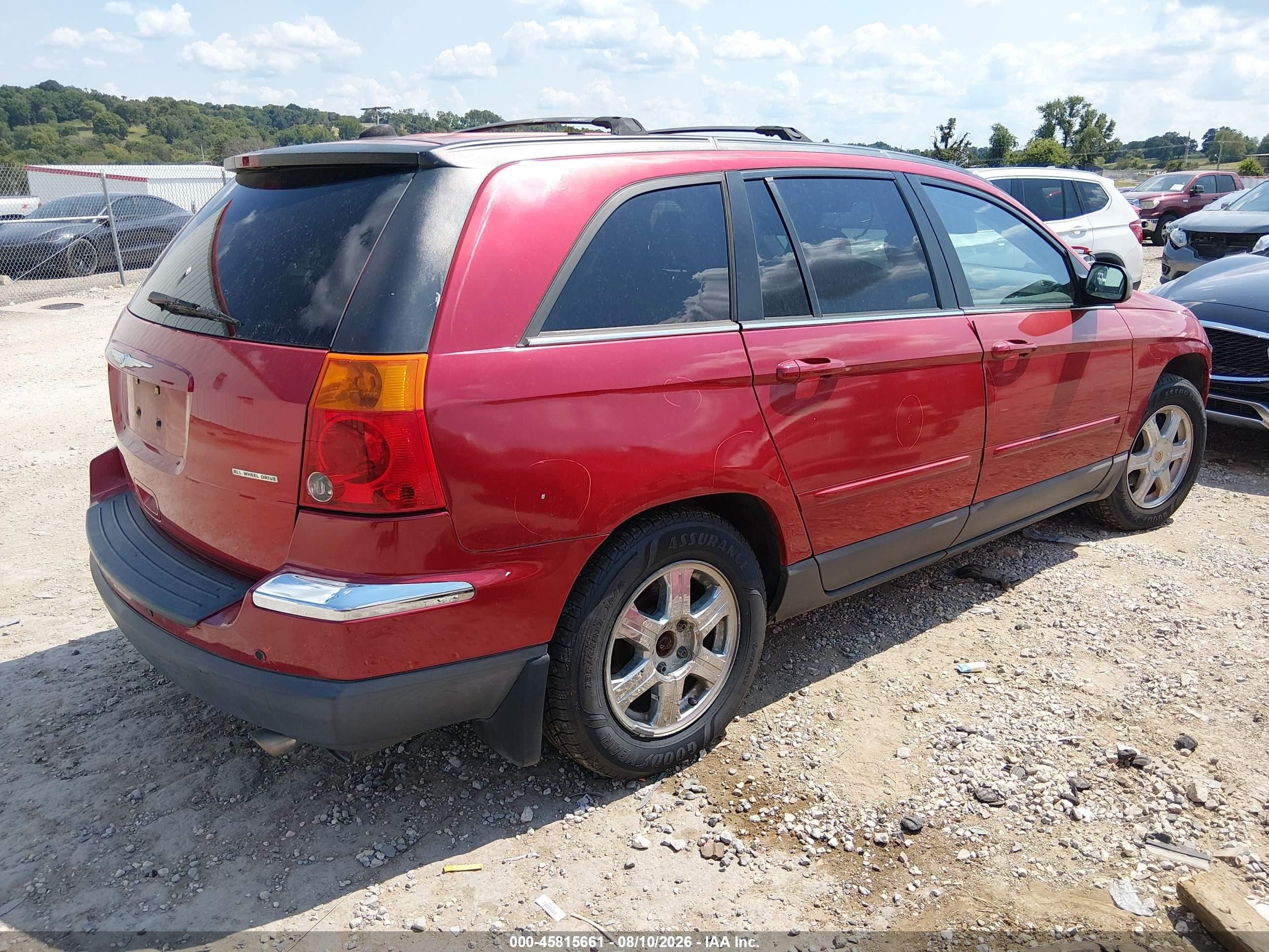 2004 Chrysler Pacifica VIN 2C8GF68434R344598 IAAI salvage auction — Front End, Wait Title, sold $700 on 2026-09-21 (photo 4)