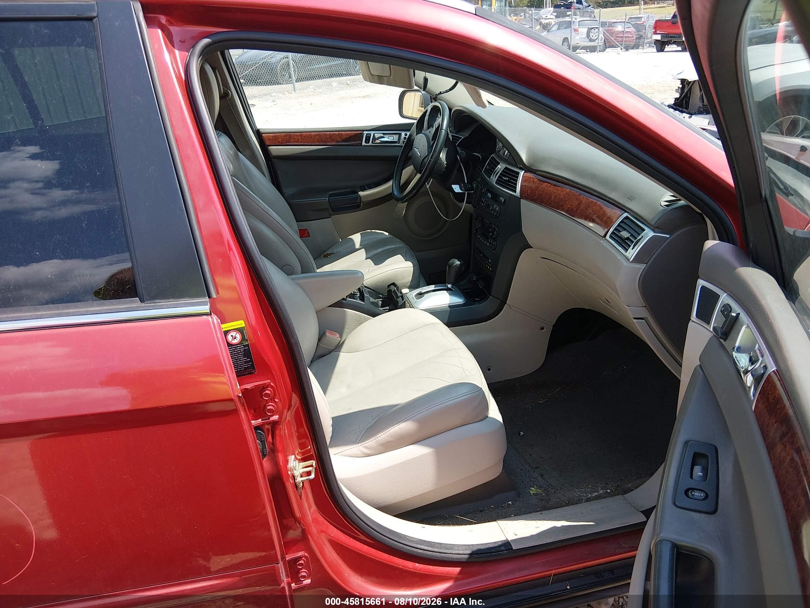 2004 Chrysler Pacifica VIN 2C8GF68434R344598 IAAI salvage auction — Front End, Wait Title, sold $700 on 2026-09-21 (photo 5)
