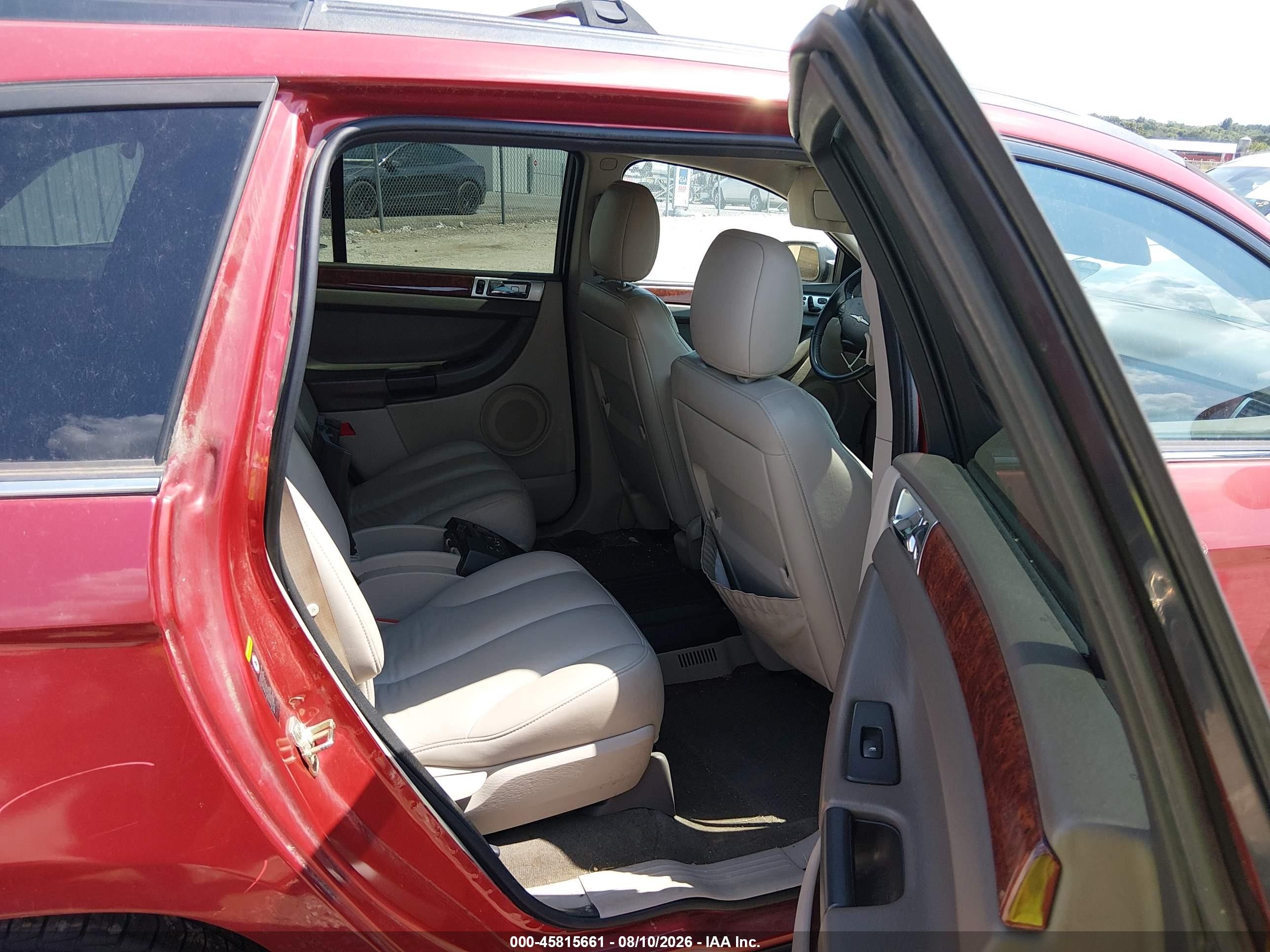 2004 Chrysler Pacifica VIN 2C8GF68434R344598 IAAI salvage auction — Front End, Wait Title, sold $700 on 2026-09-21 (photo 8)