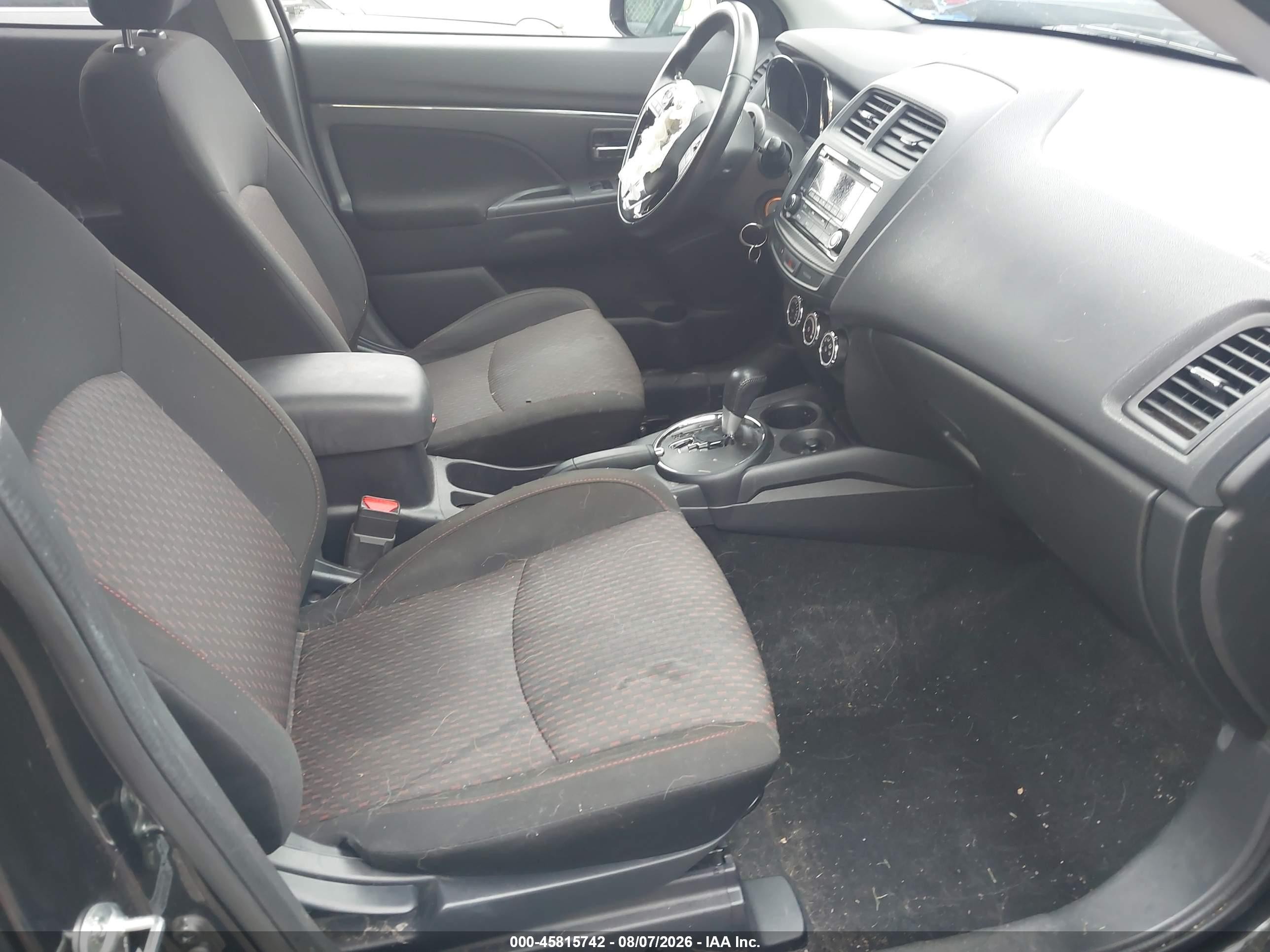 2017 Mitsubishi Outlander Sport VIN JA4AP3AU0HZ045329 IAAI salvage auction — Front End, Clear (Virginia), sold $925 on 2026-09-13 (photo 5)