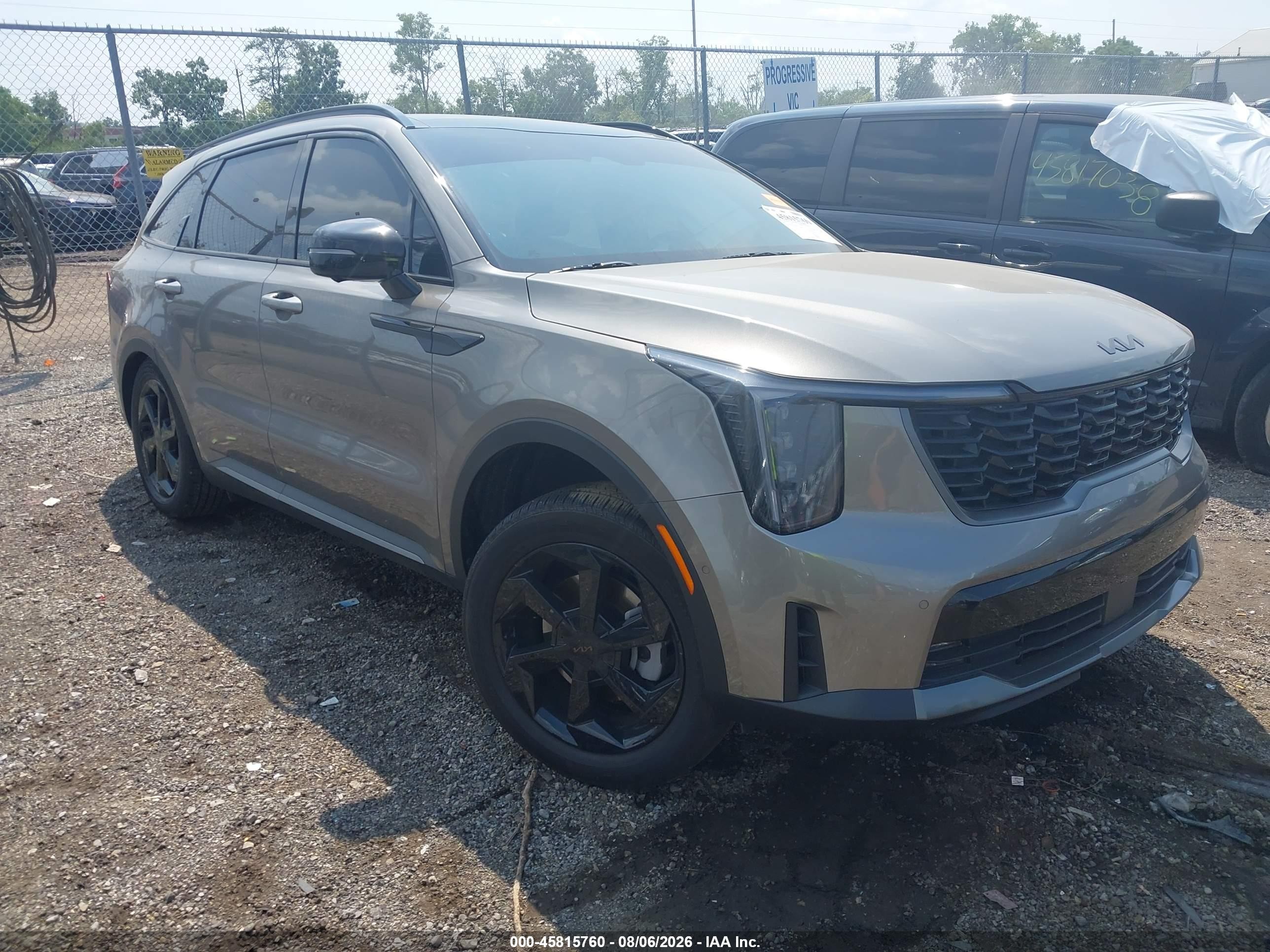 2026 Kia Sorento Hybrid VIN KNDRKDJG3T5446848 — IAAI salvage auction photo