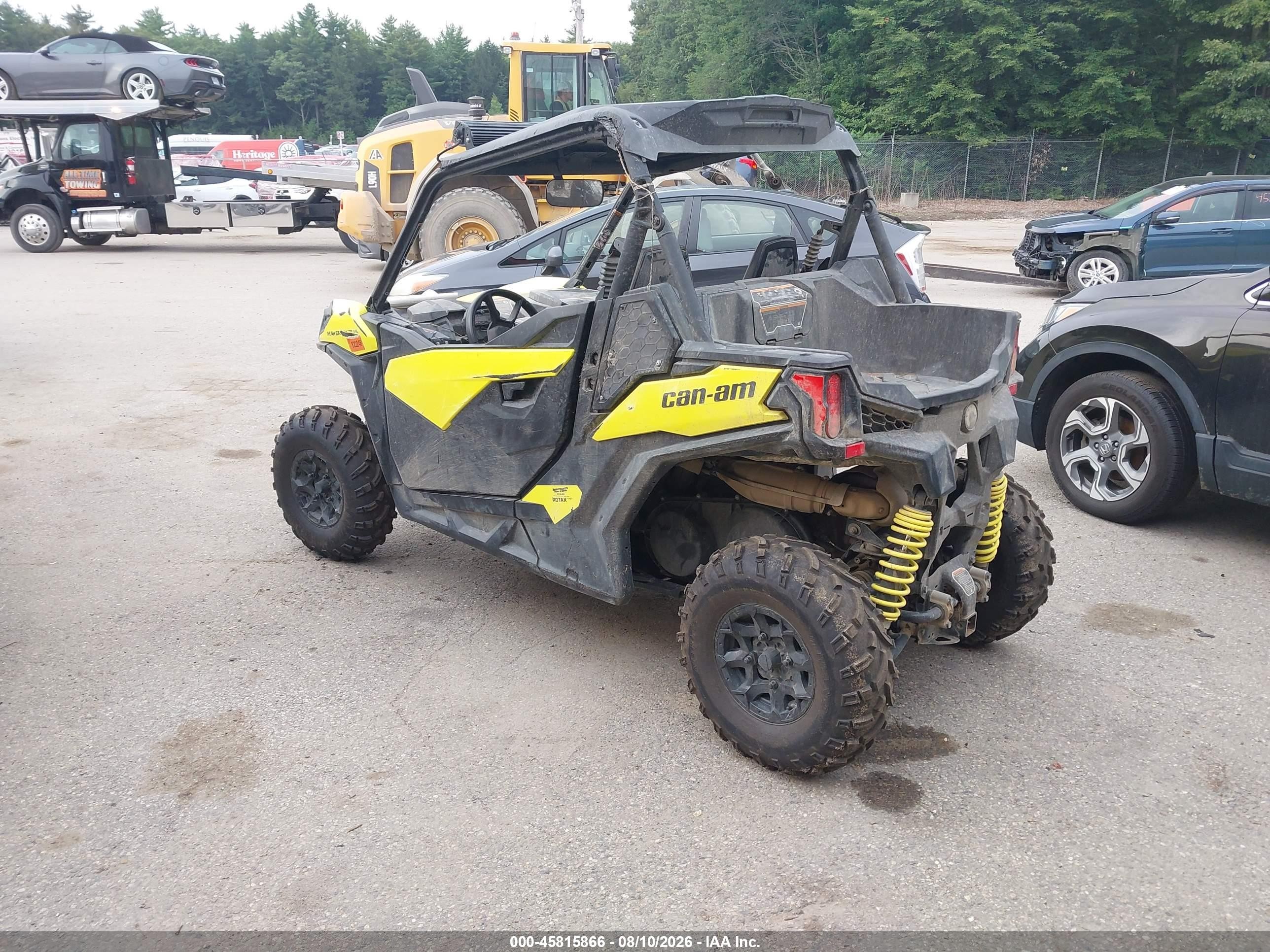 2019 Can-am/ brp Maverick VIN 3JB1GAP45KK000640 IAAI salvage auction — All Over, Bill Of Sale (New Hampshire), sold $1,300 on 2026-09-09 (photo 4)
