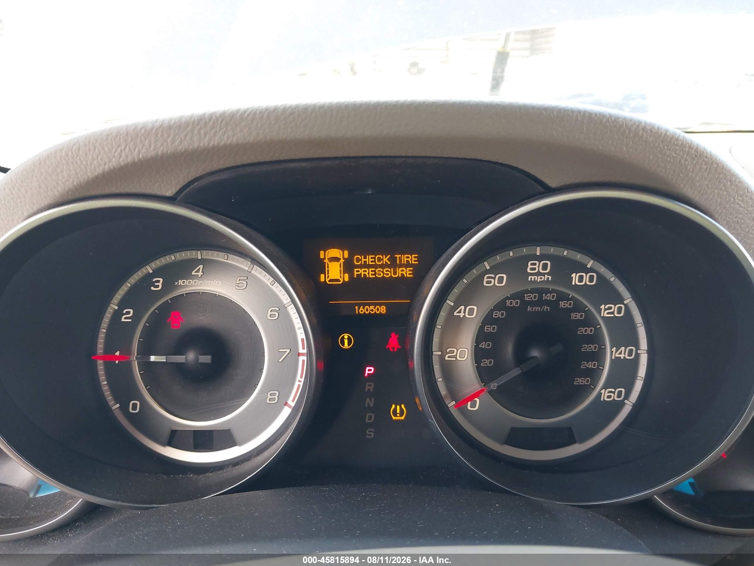 2013 Acura Mdx VIN 2HNYD2H39DH513633 IAAI salvage auction — Normal Wear, Clear (Hawaii), sold $225 on 2026-09-10 (photo 7)