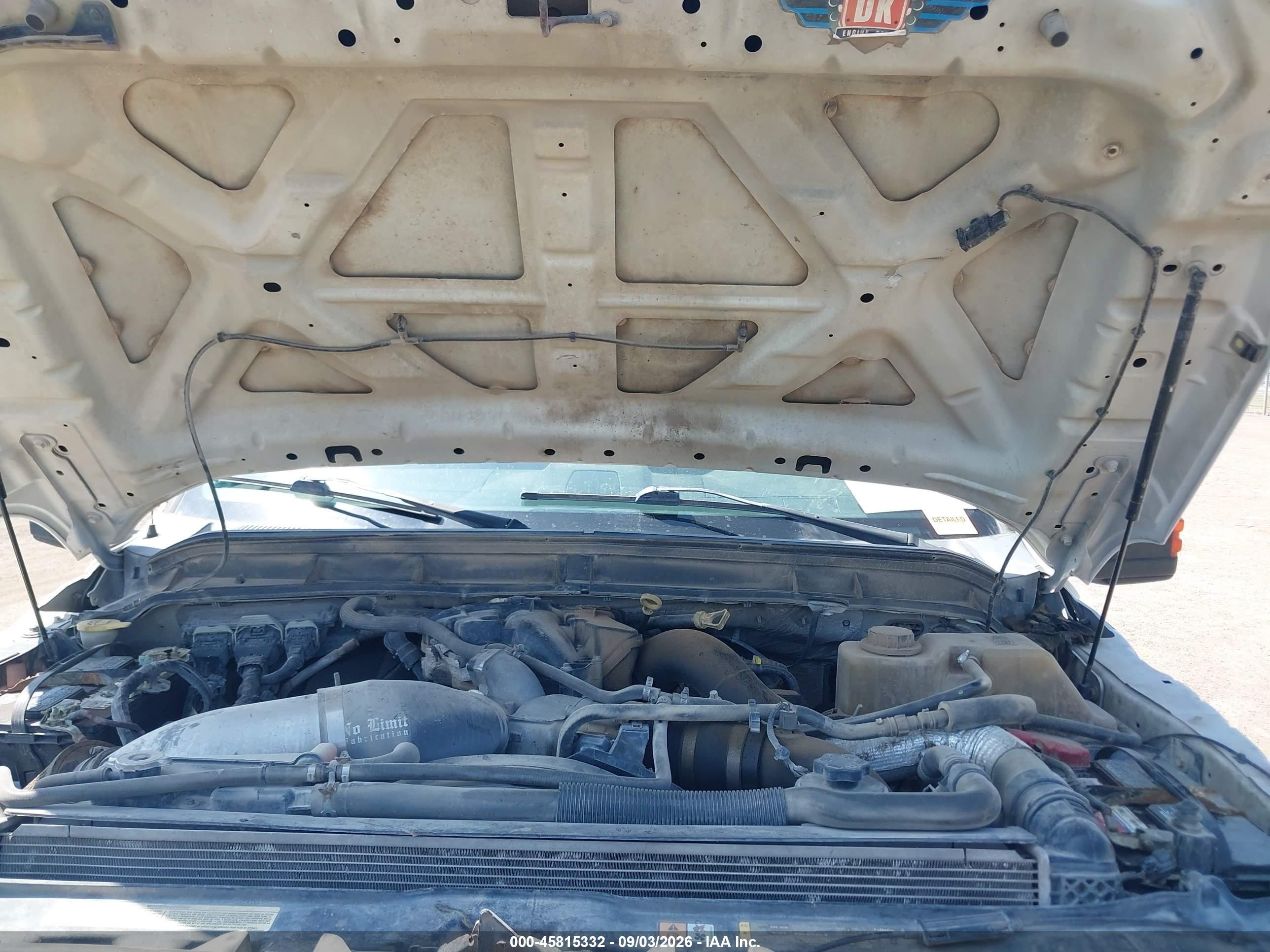 2014 Ford F-350 VIN 1FT8W3DT5EEA47610 IAAI salvage auction — Normal Wear, Original (Texas), sold $9,600 on 2026-09-29 (photo 9)