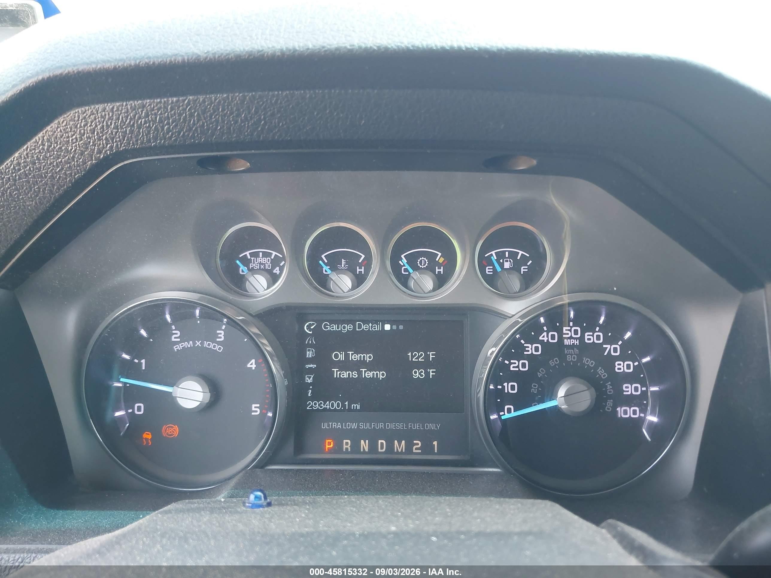 2014 Ford F-350 VIN 1FT8W3DT5EEA47610 IAAI salvage auction — Normal Wear, Original (Texas), sold $9,600 on 2026-09-29 (photo 5)