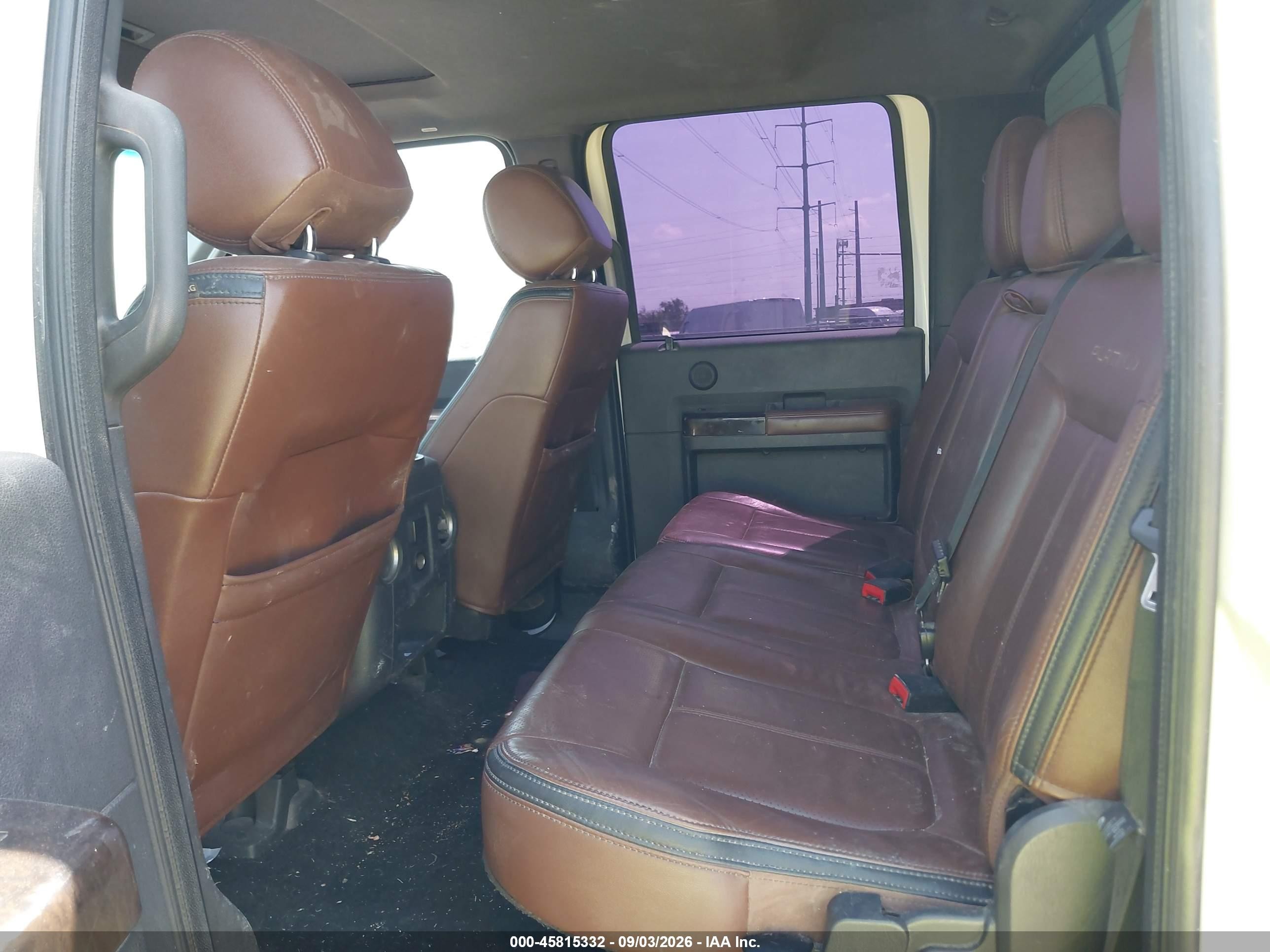 2014 Ford F-350 VIN 1FT8W3DT5EEA47610 IAAI salvage auction — Normal Wear, Original (Texas), sold $9,600 on 2026-09-29 (photo 6)