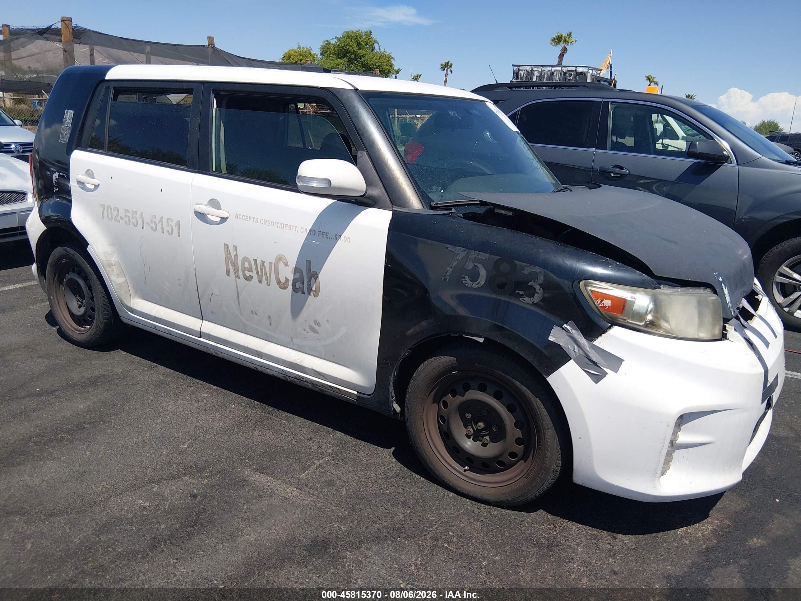 2014 Scion Xb VIN JTLZE4FE6EJ062558 IAAI salvage auction — Normal Wear, Clear (Nevada), sold $425 on 2026-09-11 (photo 1)