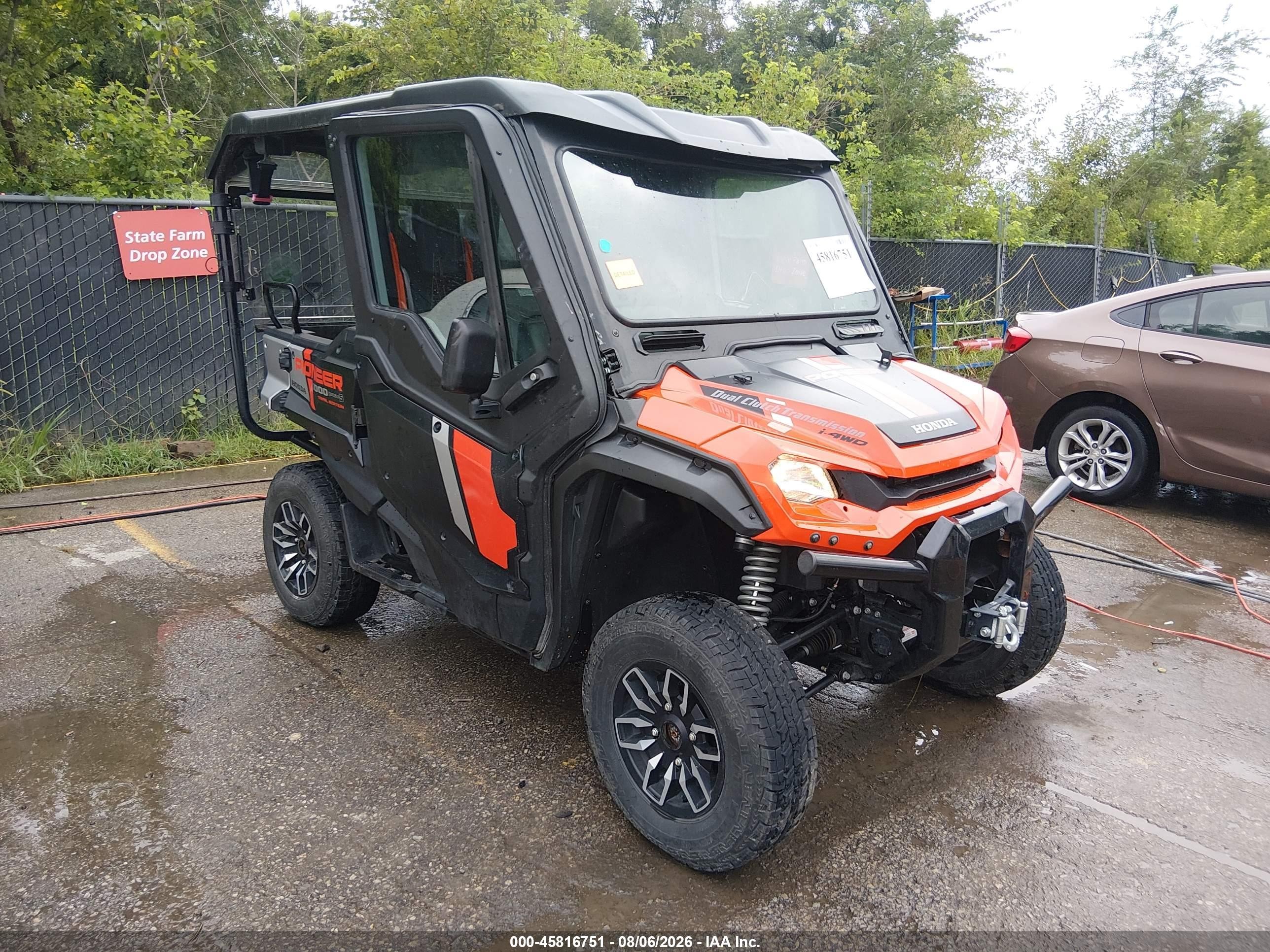 2023 Honda SXS1000 VIN 1HFVE0498P4700390 — IAAI salvage auction photo