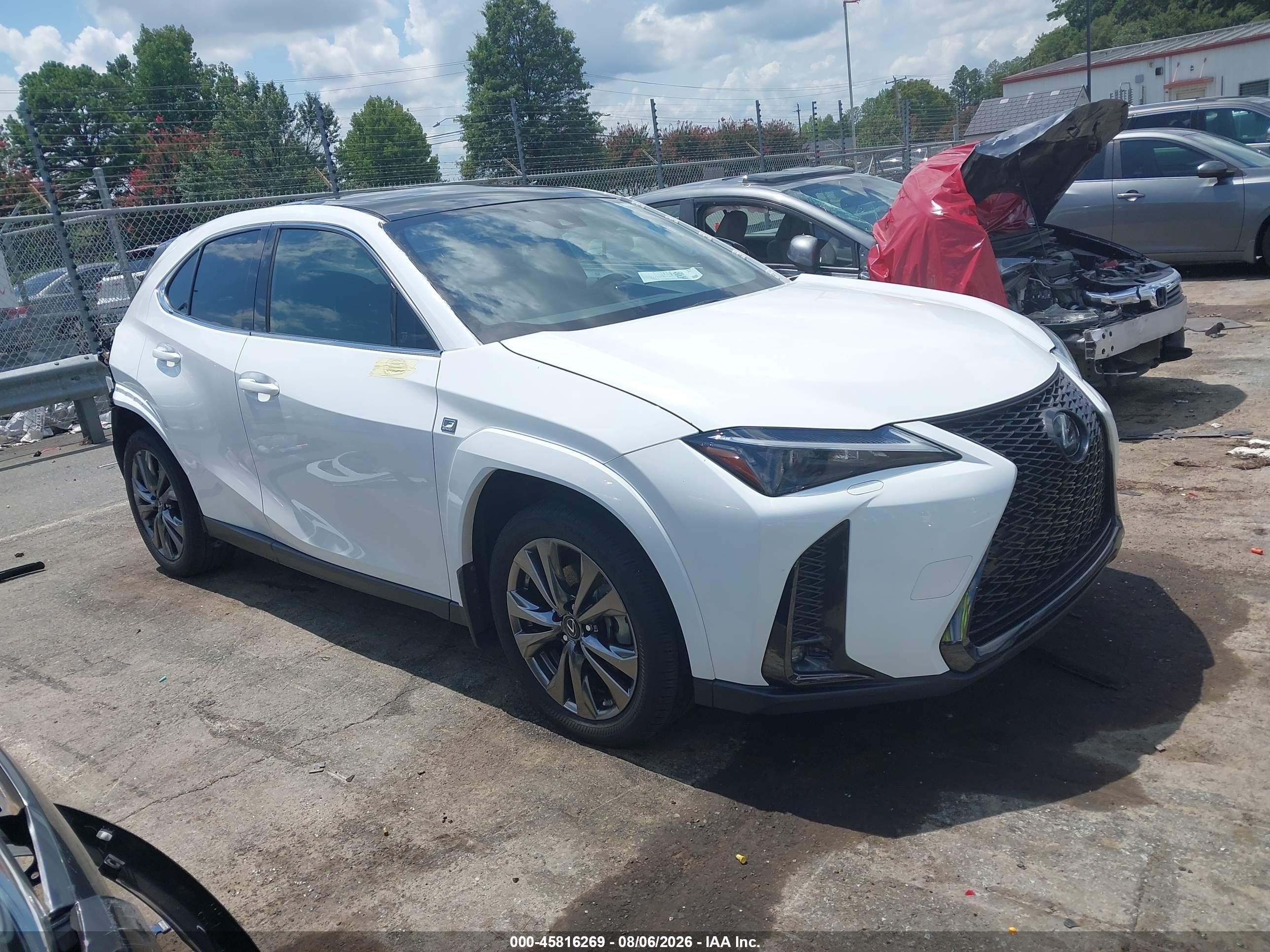 2024 Lexus UX 250h VIN JTHR9JBH4R2071112 — IAAI salvage auction photo