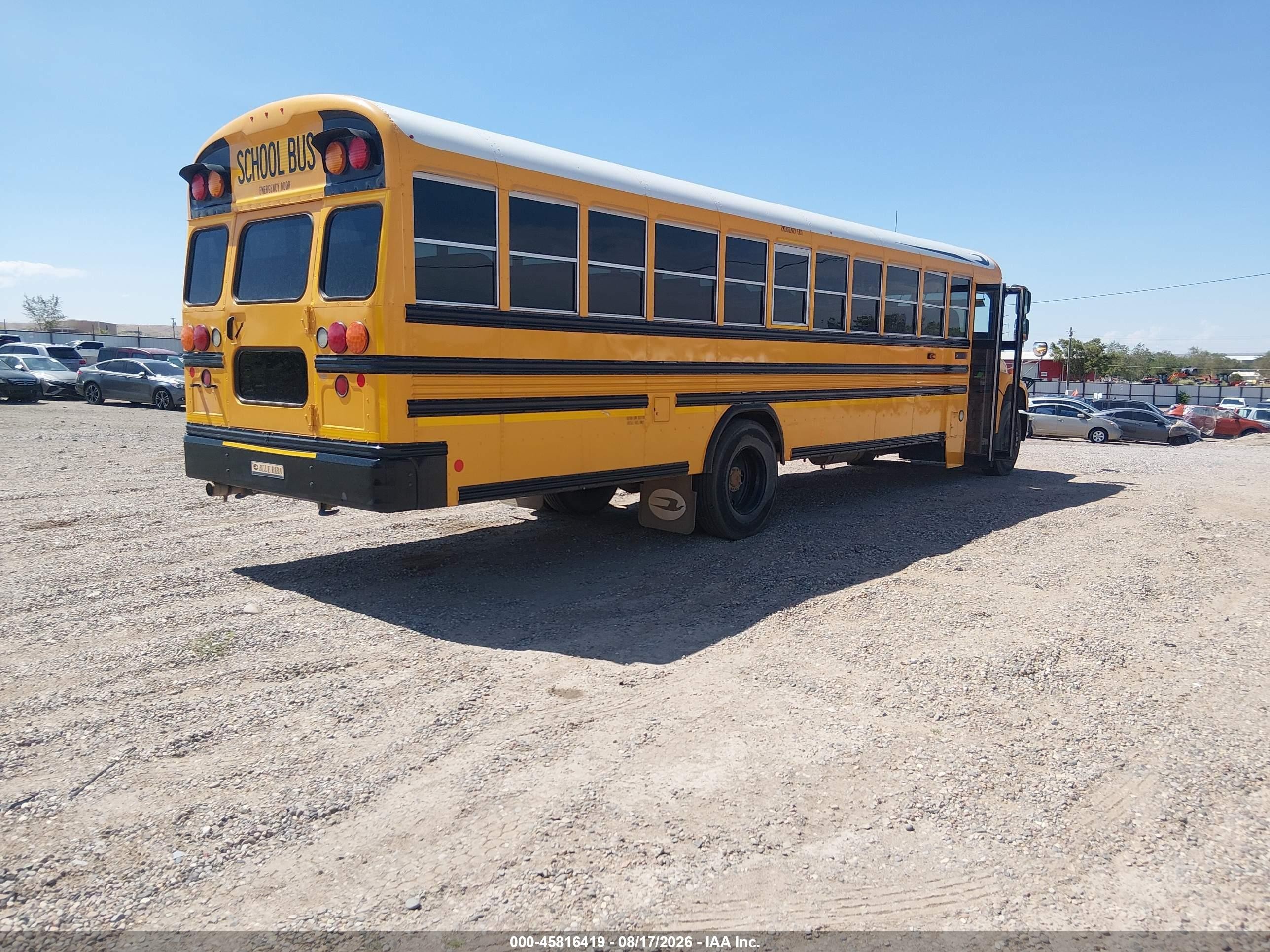2016 Blue Bird School Bus / Transit Bus VIN 1BAKFCPA4GF320818 IAAI salvage auction — Normal Wear, SF97 (New Mexico), sold $11,100 on 2026-09-16 (photo 4)