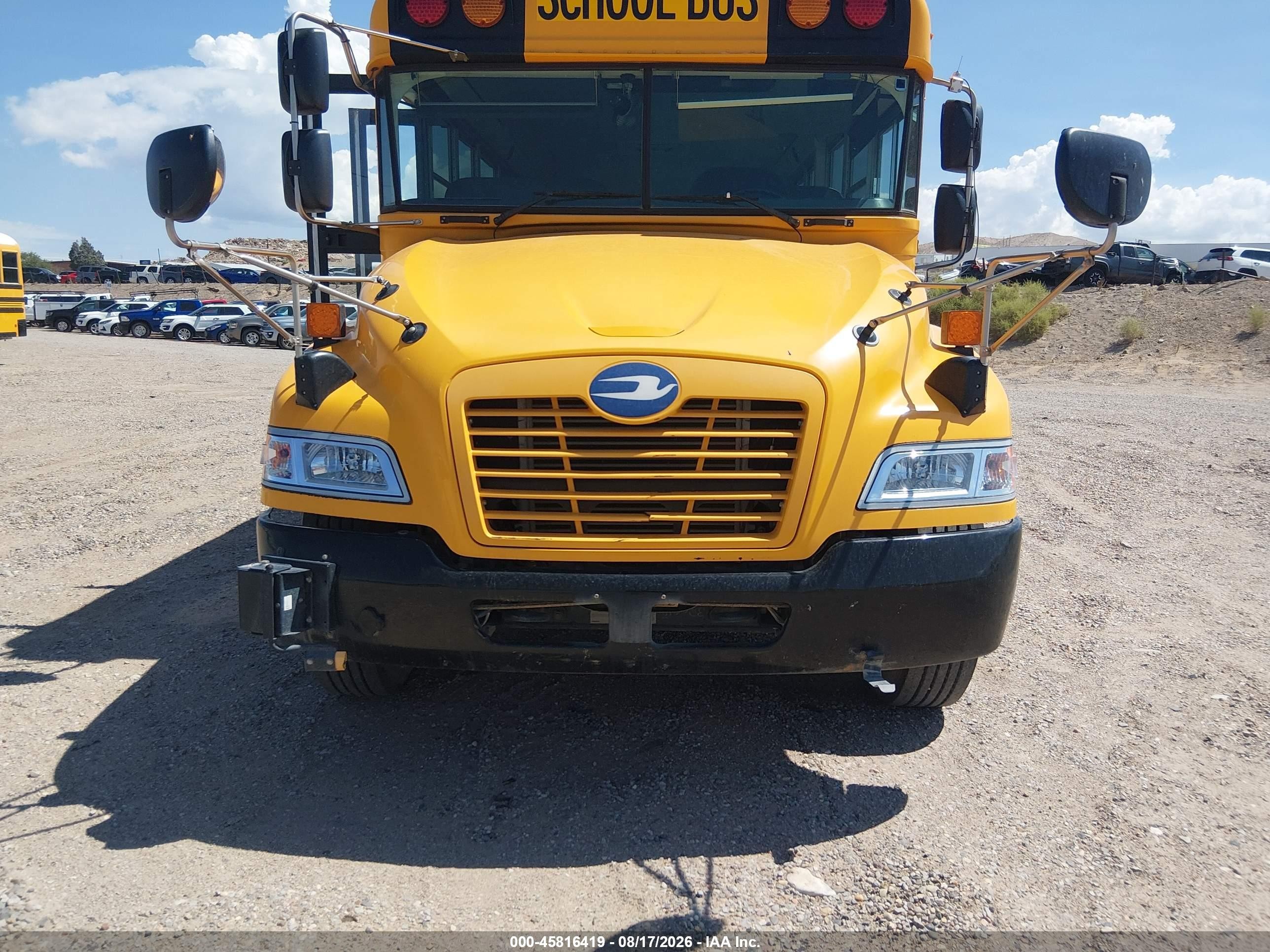 2016 Blue Bird School Bus / Transit Bus VIN 1BAKFCPA4GF320818 IAAI salvage auction — Normal Wear, SF97 (New Mexico), sold $11,100 on 2026-09-16 (photo 6)