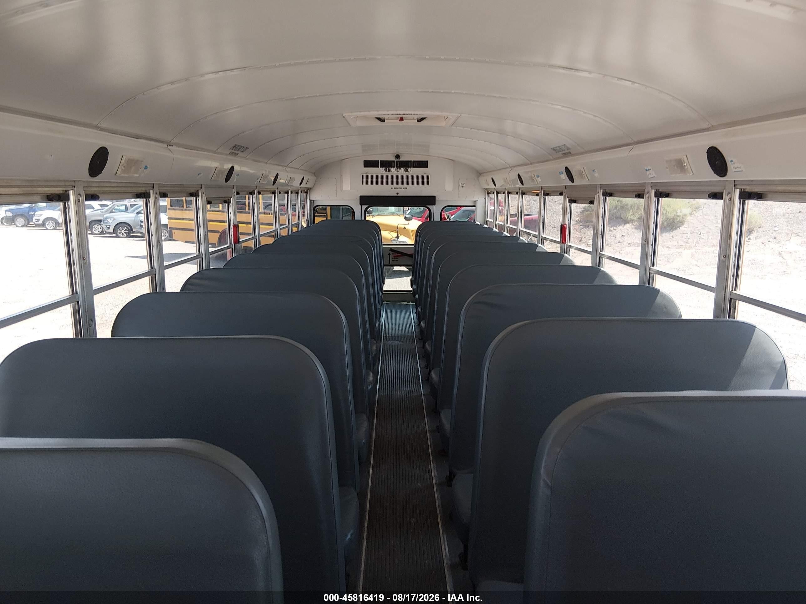 2016 Blue Bird School Bus / Transit Bus VIN 1BAKFCPA4GF320818 IAAI salvage auction — Normal Wear, SF97 (New Mexico), sold $11,100 on 2026-09-16 (photo 8)