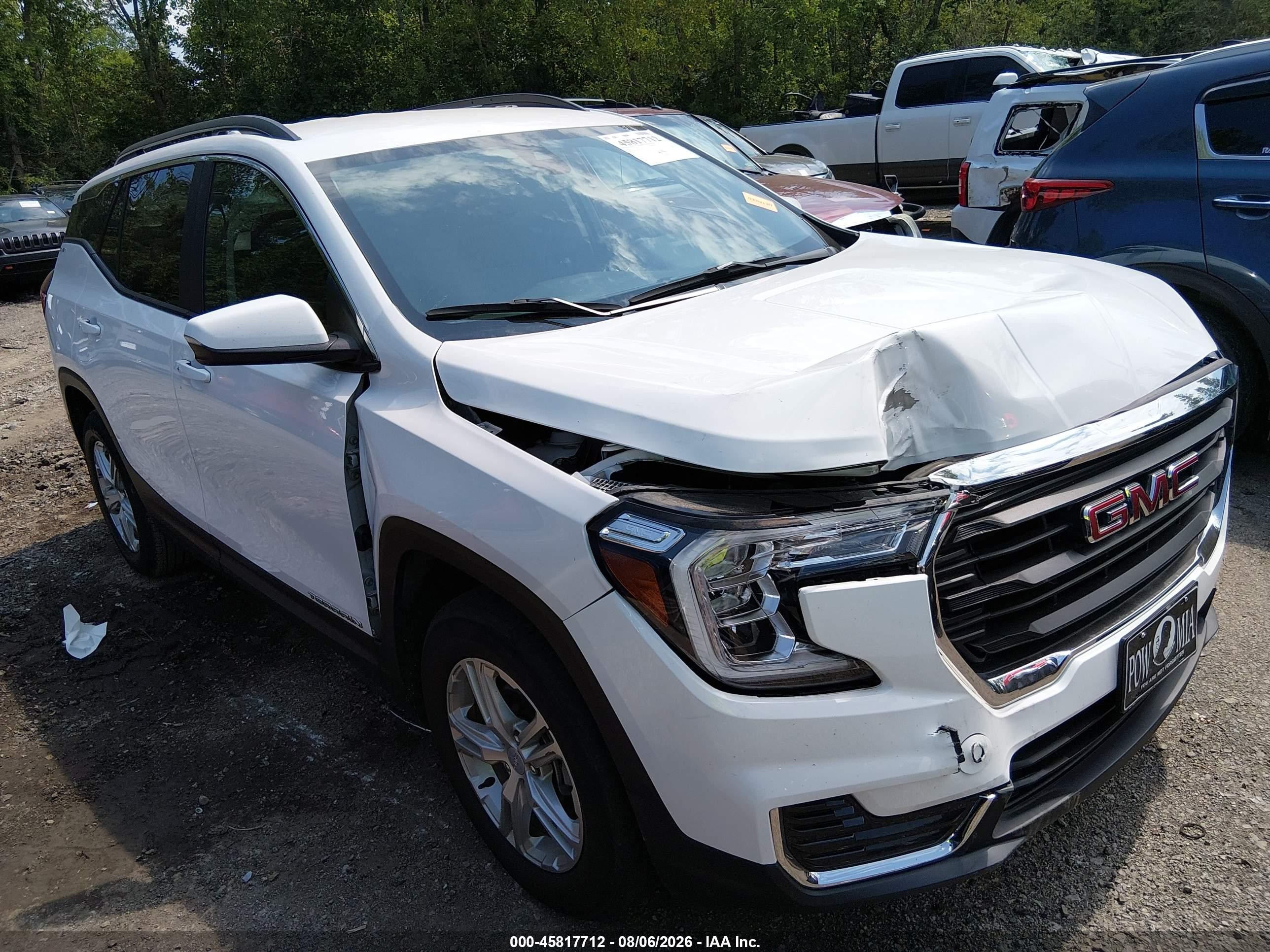 2023 GMC Terrain VIN 3GKALMEG7PL213618 — IAAI salvage auction photo