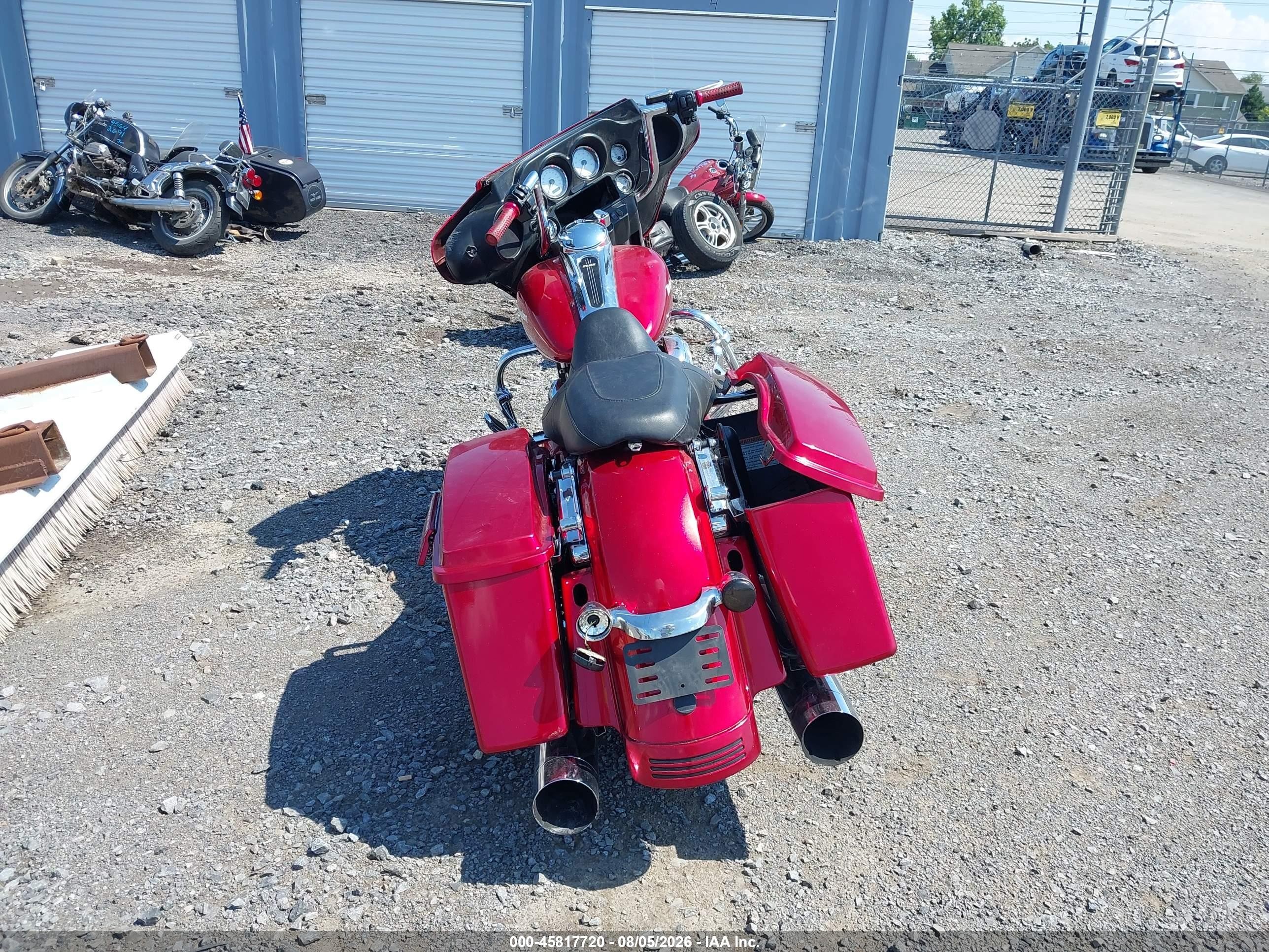 2012 Harley-davidson Street glide VIN 1HD1KBM19CB693400 IAAI salvage auction — Front End, Mv-907A (New York), sold $1,850 on 2026-09-09 (photo 6)