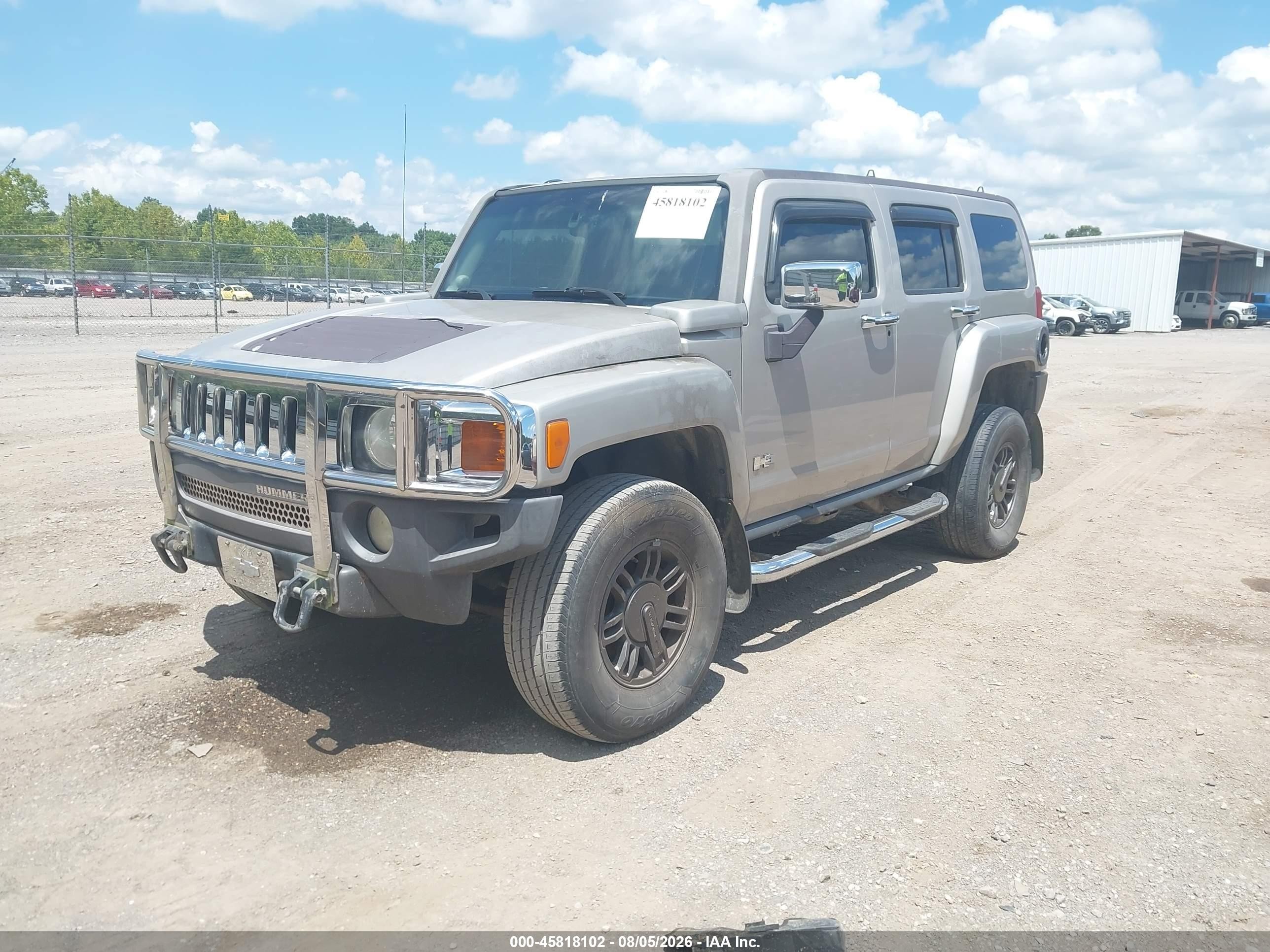 2006 Hummer H3 VIN 5GTDN136268250576 IAAI salvage auction — Normal Wear, Clear (Tennessee), sold $300 on 2026-09-02 (photo 2)
