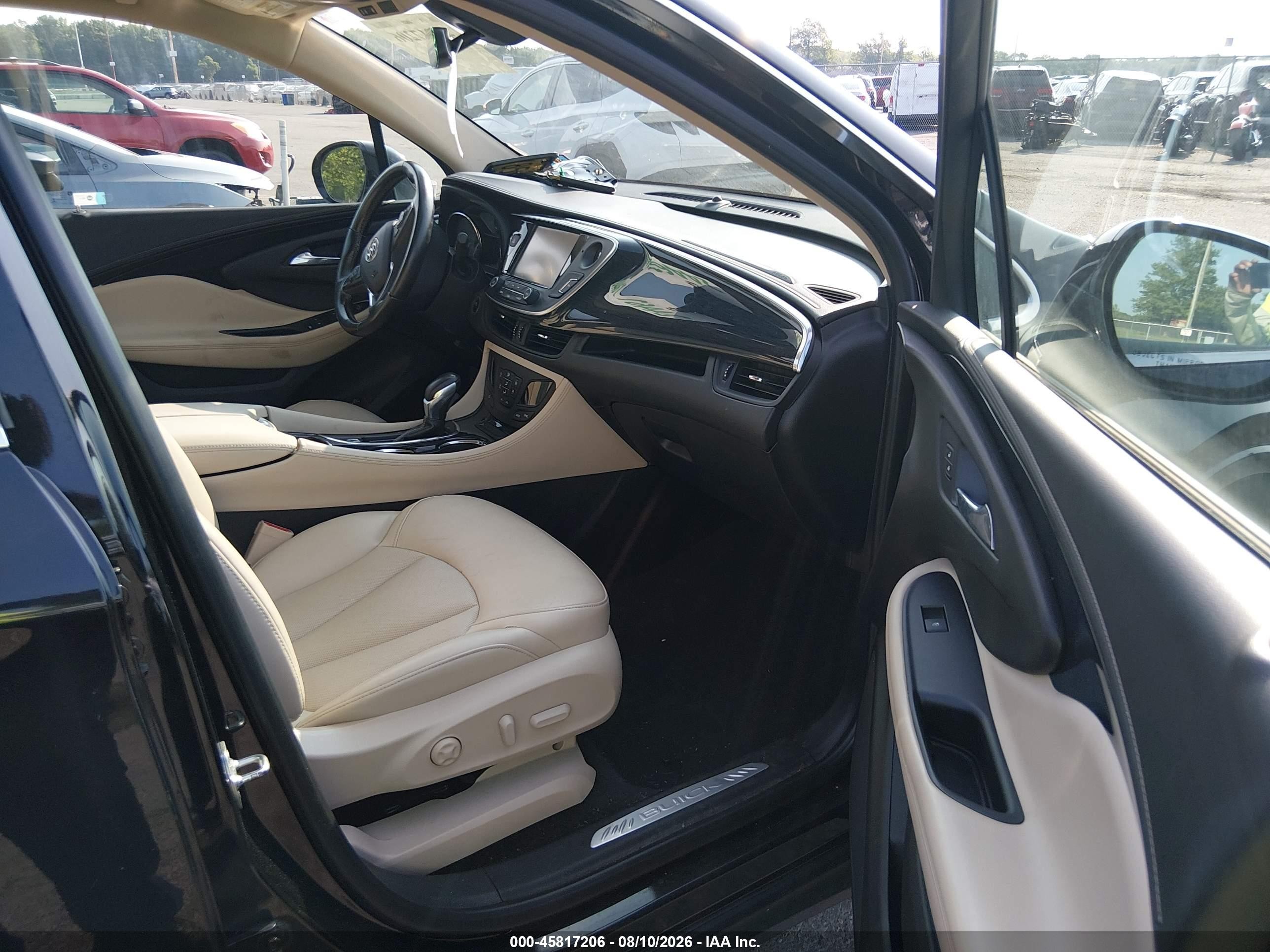 2017 Buick Envision VIN LRBFXDSA7HD218569 IAAI salvage auction — Front & Rear, Salvage (New Jersey), sold $1,400 on 2026-09-14 (photo 5)