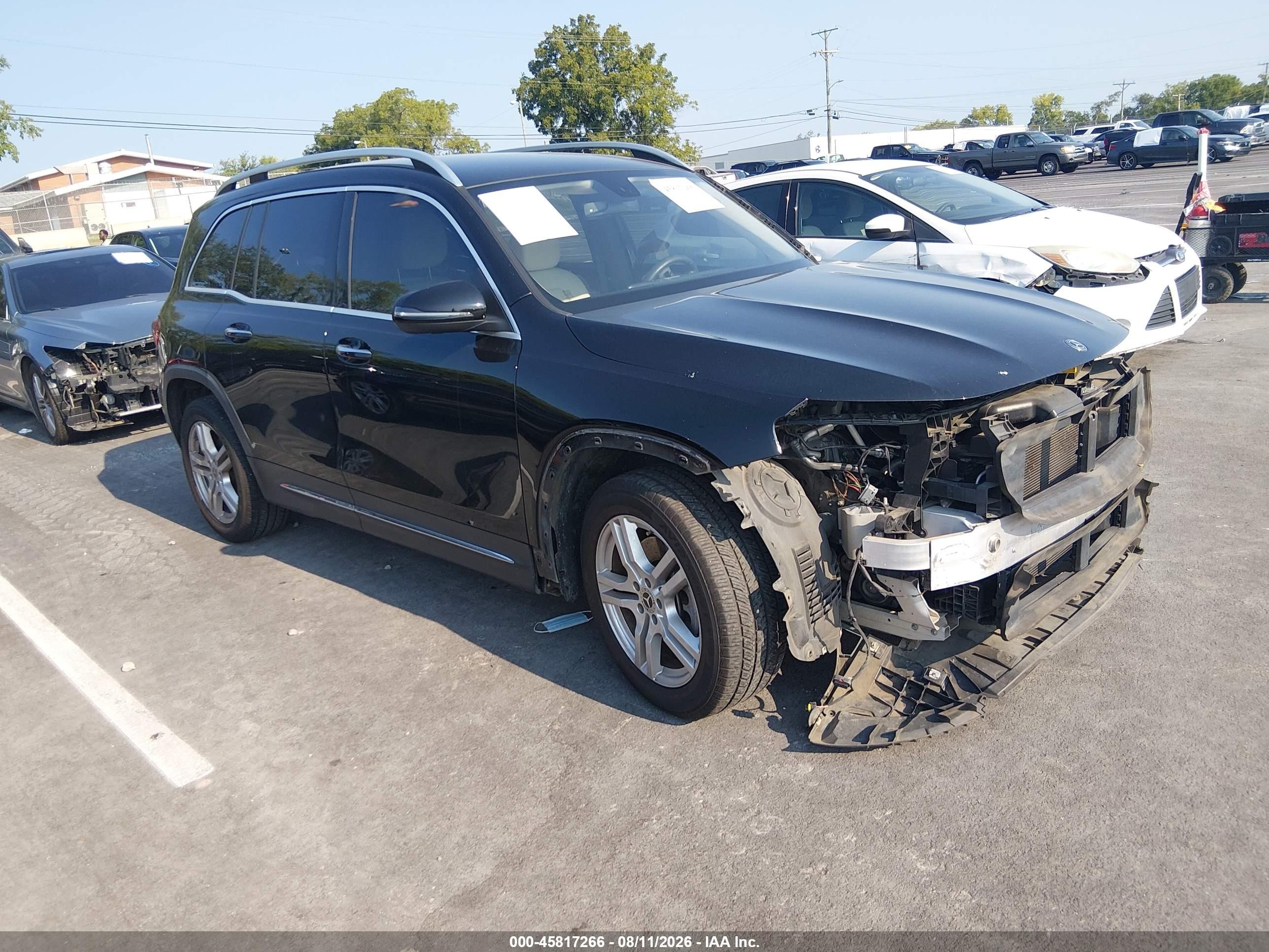 2020 Mercedes-Benz GLB-Class VIN WDC4M4GB6LW007177 — IAAI salvage auction photo