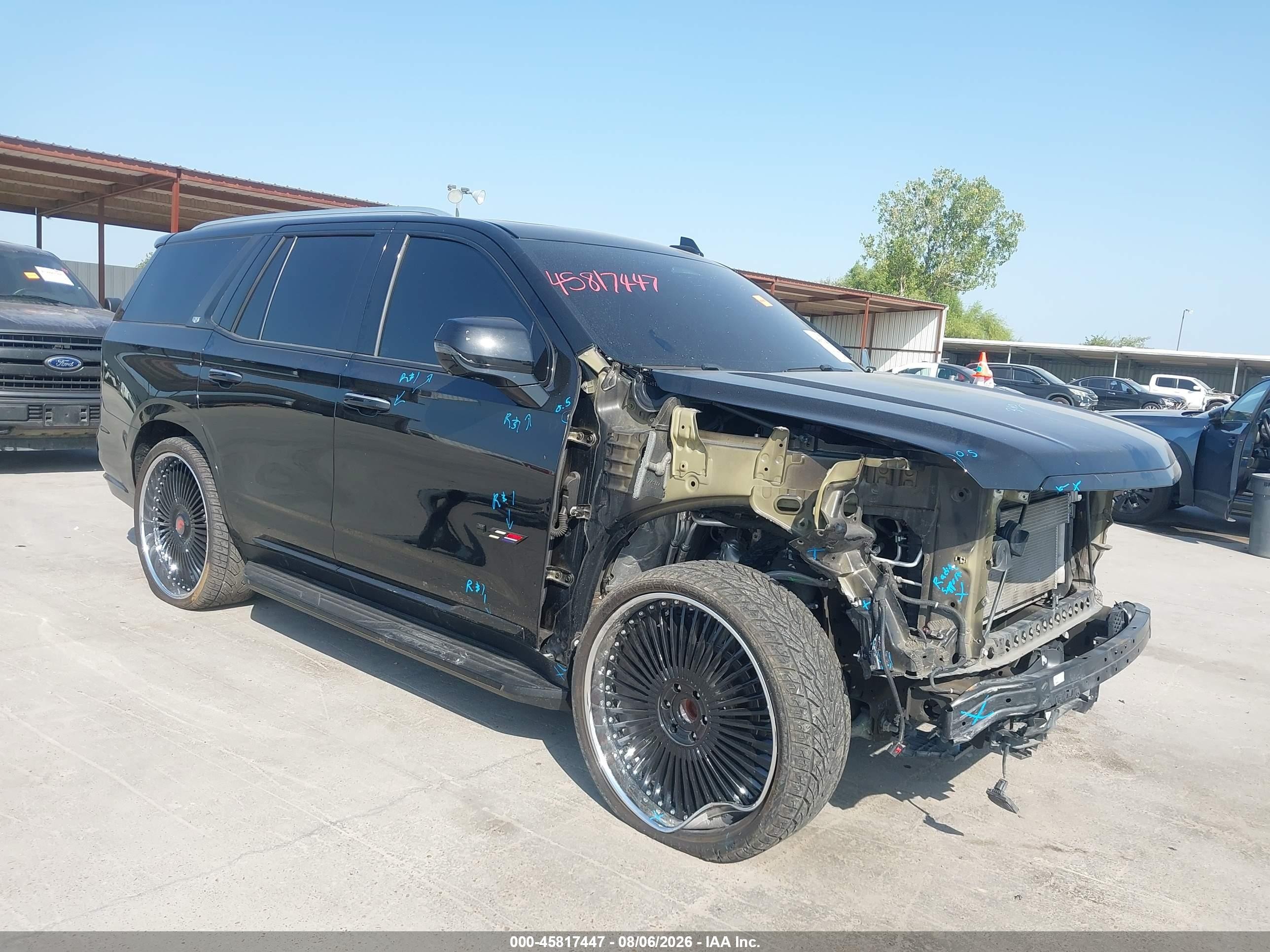 2022 Cadillac Escalade VIN 1GYS3BKL4NR226476 — IAAI salvage auction photo