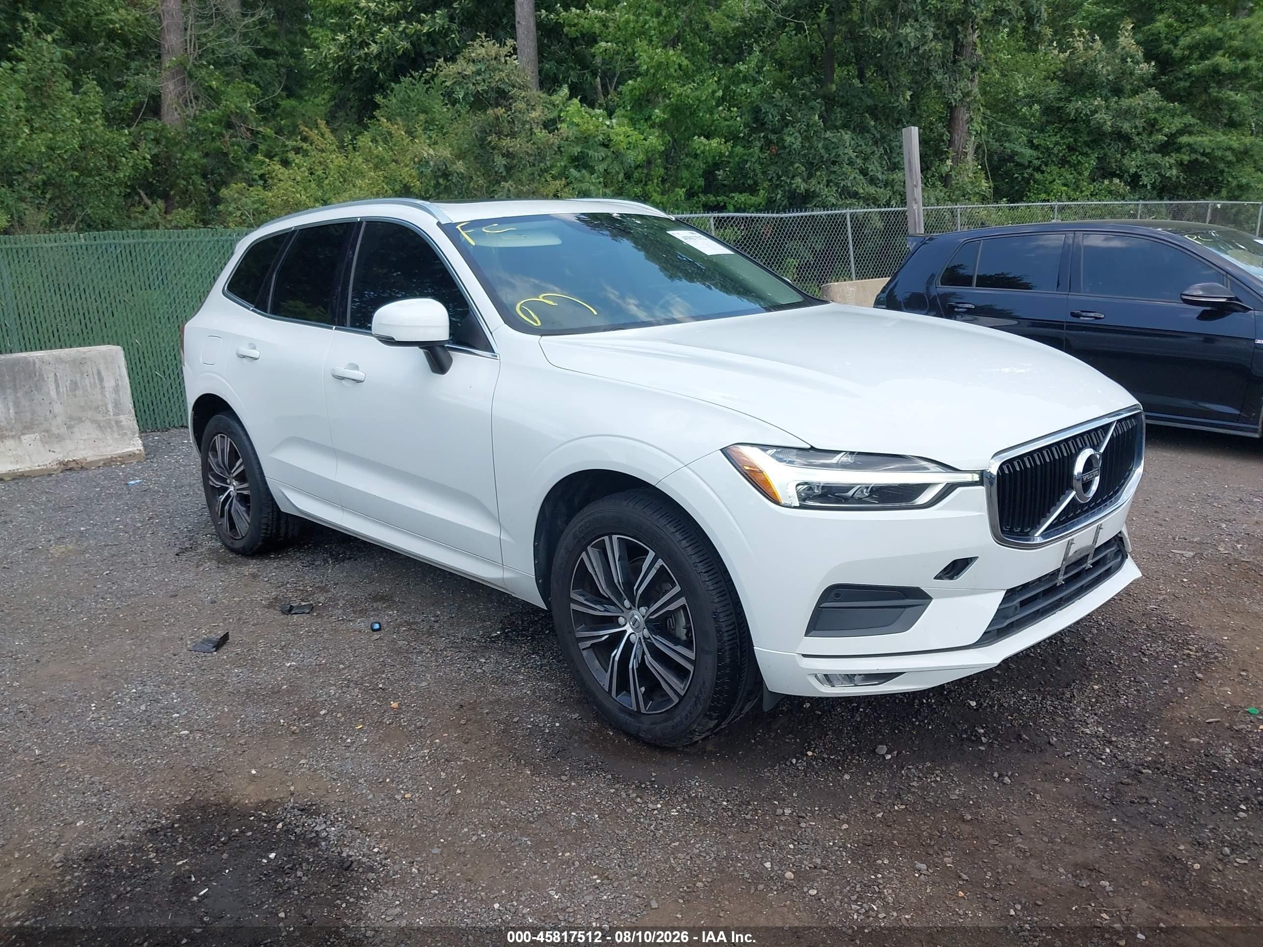 2021 Volvo XC60 VIN YV4102DK5M1753144 — IAAI salvage auction photo