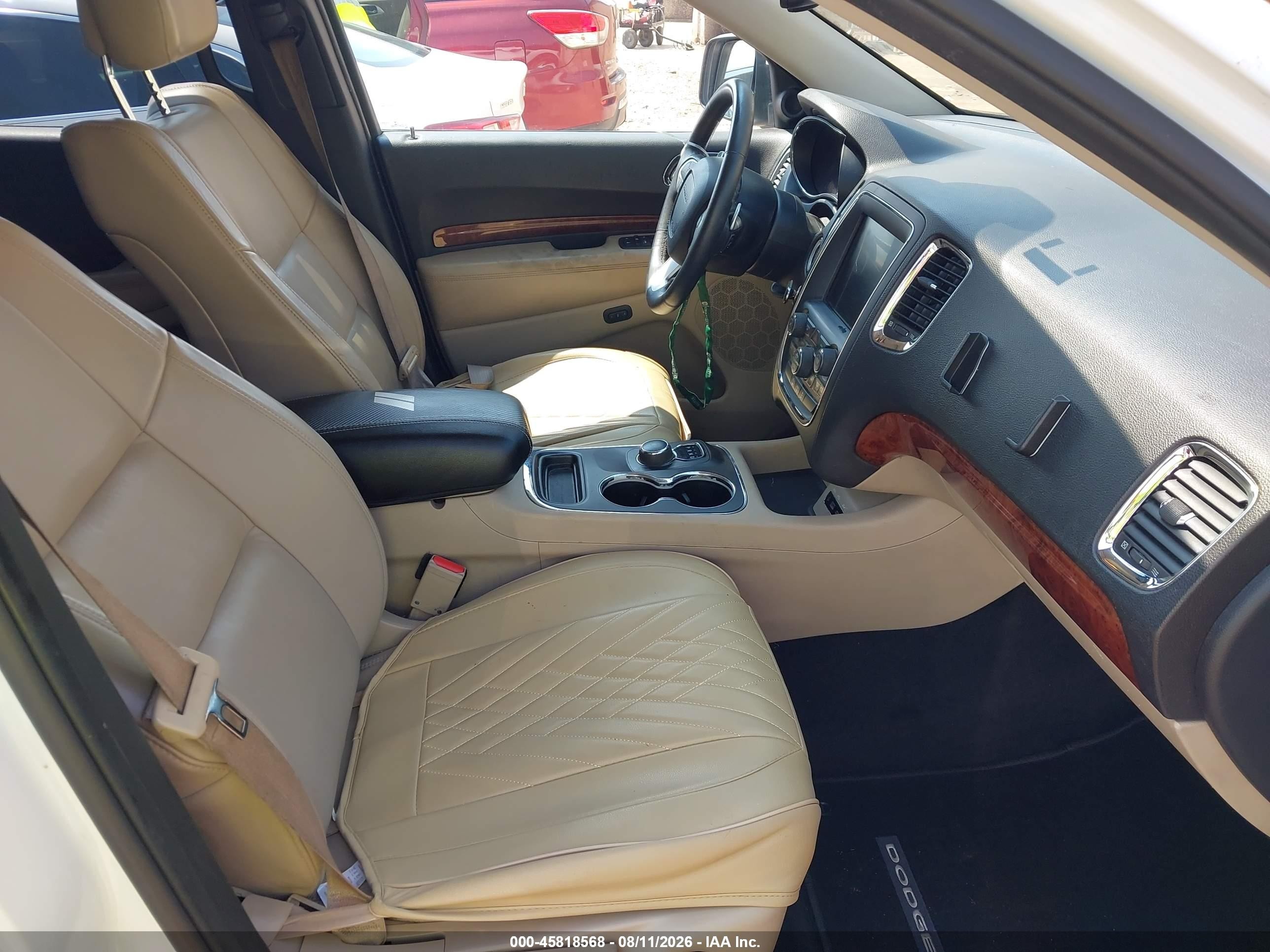2014 Dodge Durango VIN 1C4RDHDG4EC351615 IAAI salvage auction — Normal Wear, Clear-Dealer Only (North Carolina), sold $2,000 on 2026-08-24 (photo 5)
