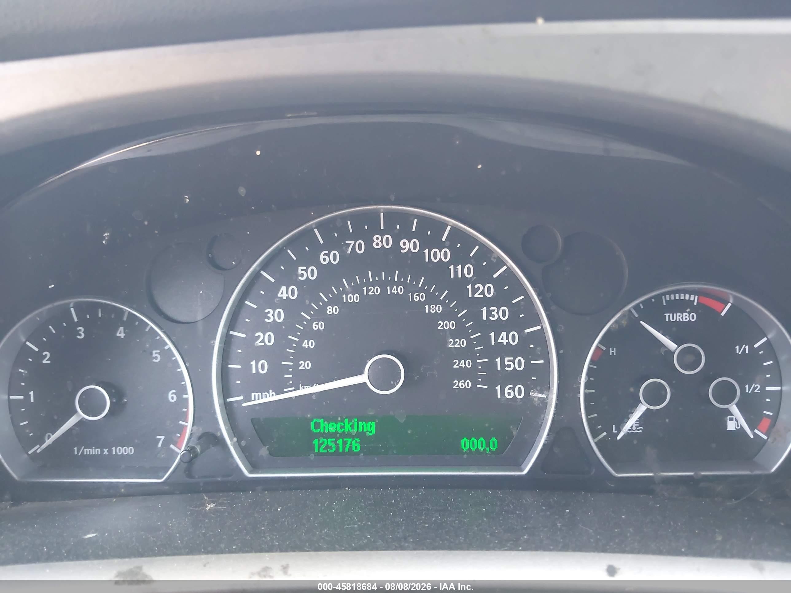 2006 Saab 9-5 VIN YS3EH59G063515477 IAAI salvage auction — Normal Wear, Salvage (California), sold $375 on 2026-09-03 (photo 7)