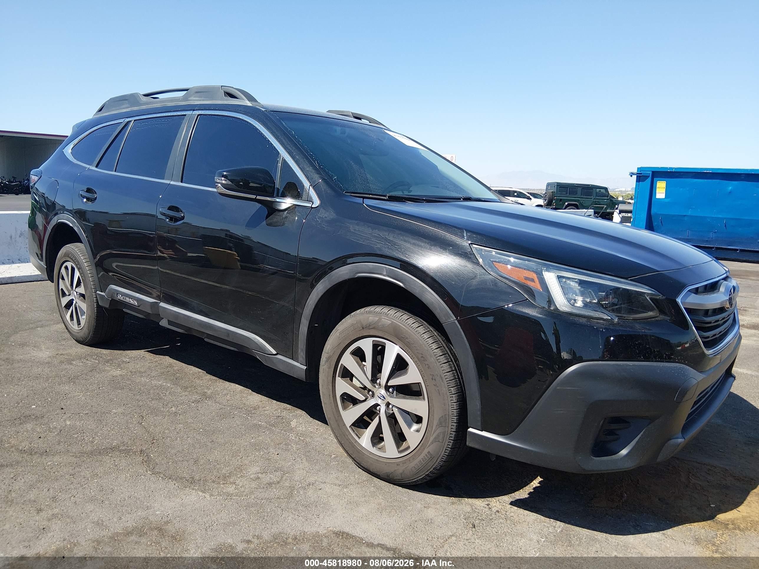 2020 Subaru Outback VIN 4S4BTACC9L3226080 — IAAI salvage auction photo