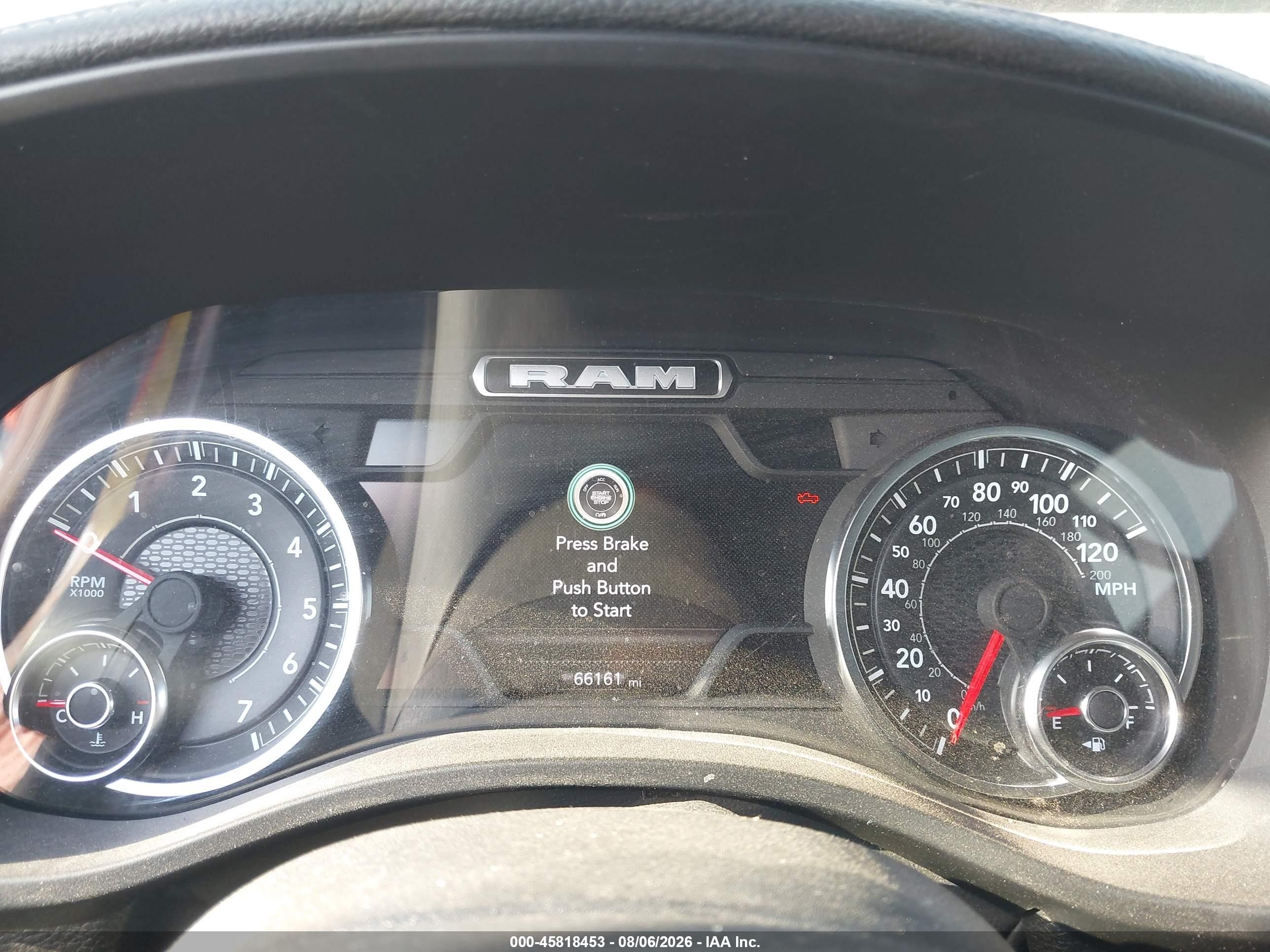2025 Ram 1500 VIN 1C6SRFJP1SN561835 IAAI salvage auction — Side, Enterprise Vehicles Clear Only (Illinois), sold $20,400 on 2026-08-14 (photo 7)