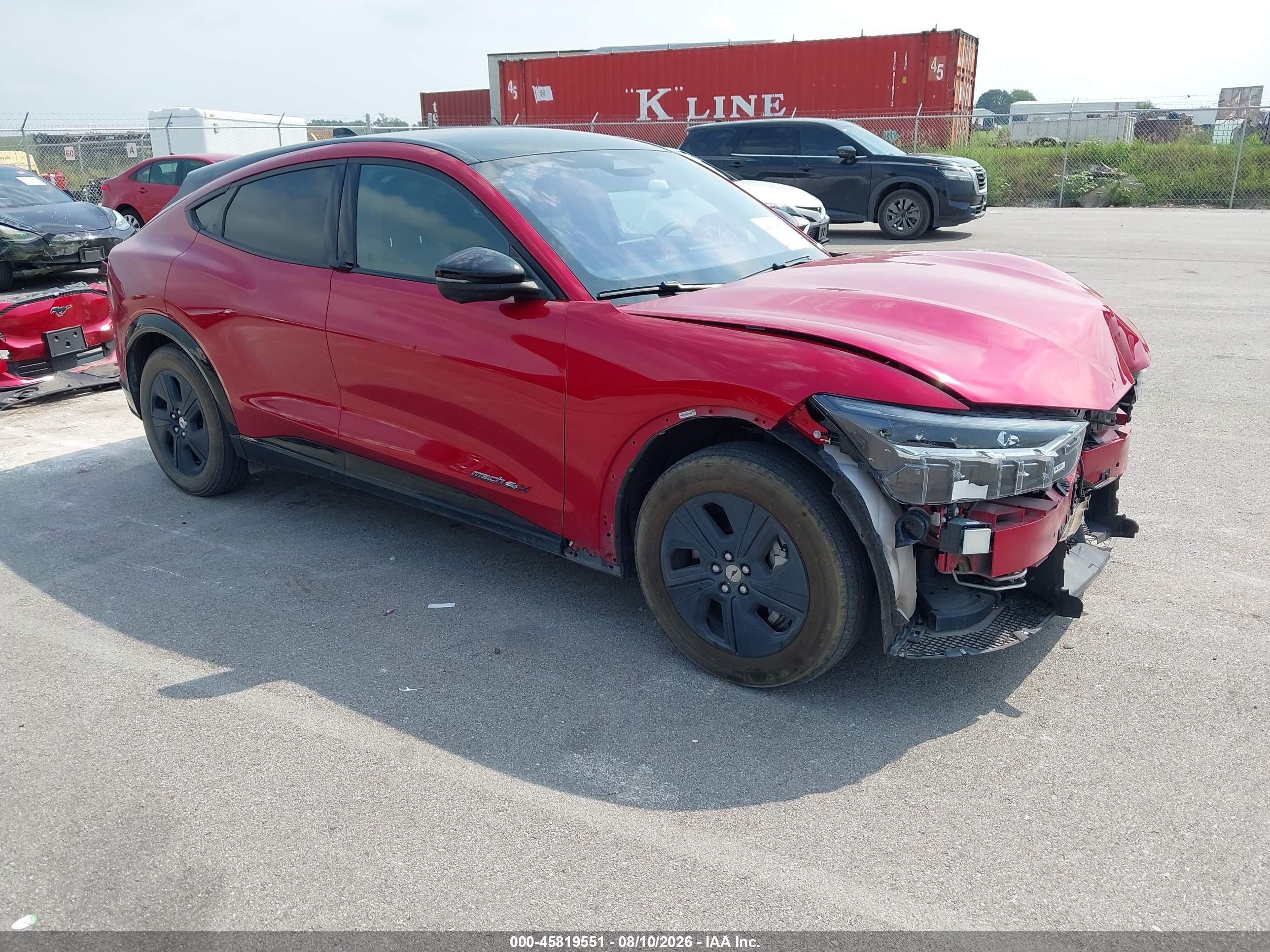 2022 Ford Mustang Mach-E VIN 3FMTK2SU2NMA57495 — IAAI salvage auction photo