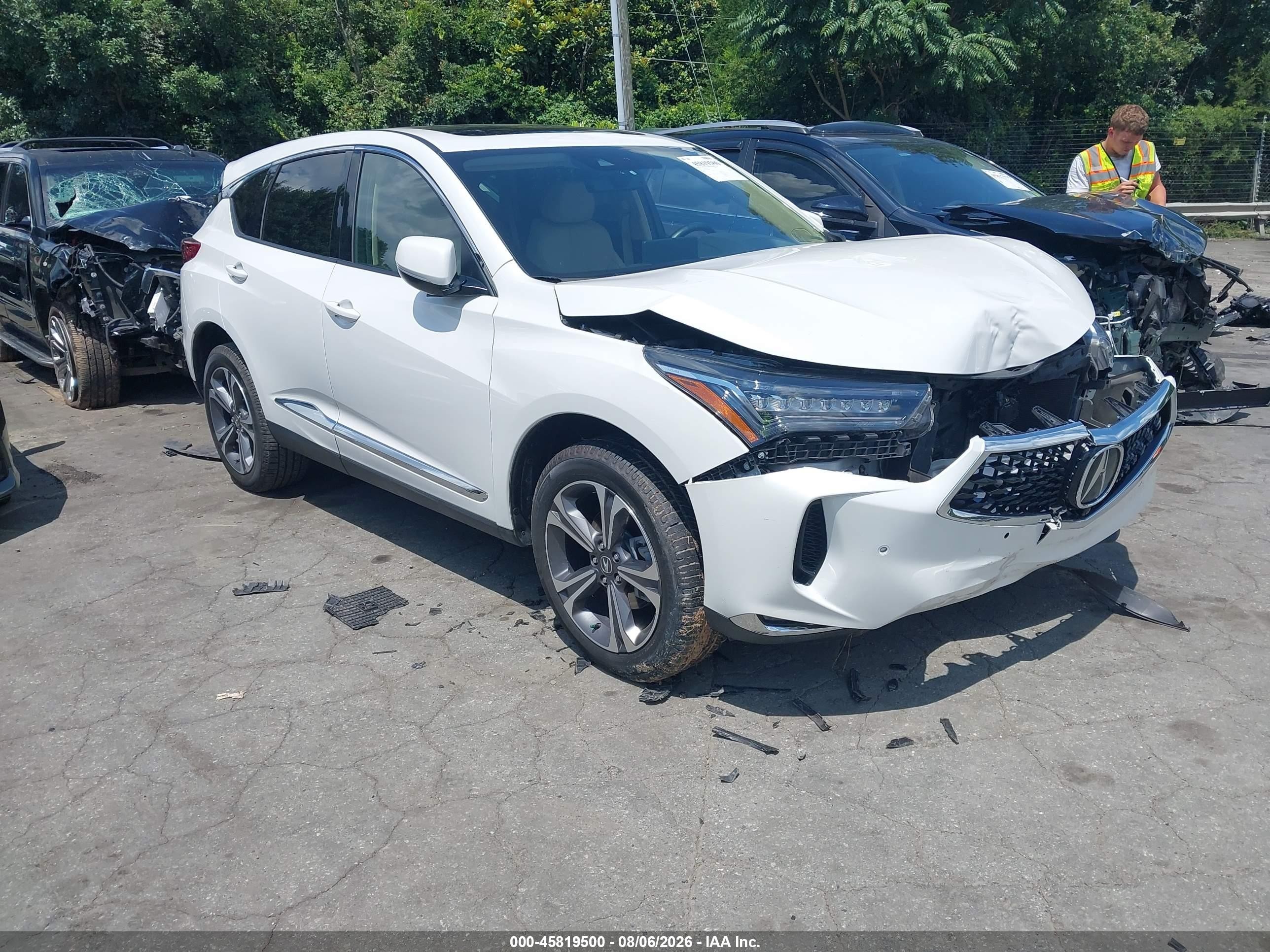 2022 Acura RDX VIN 5J8TC2H76NL007883 — IAAI salvage auction photo