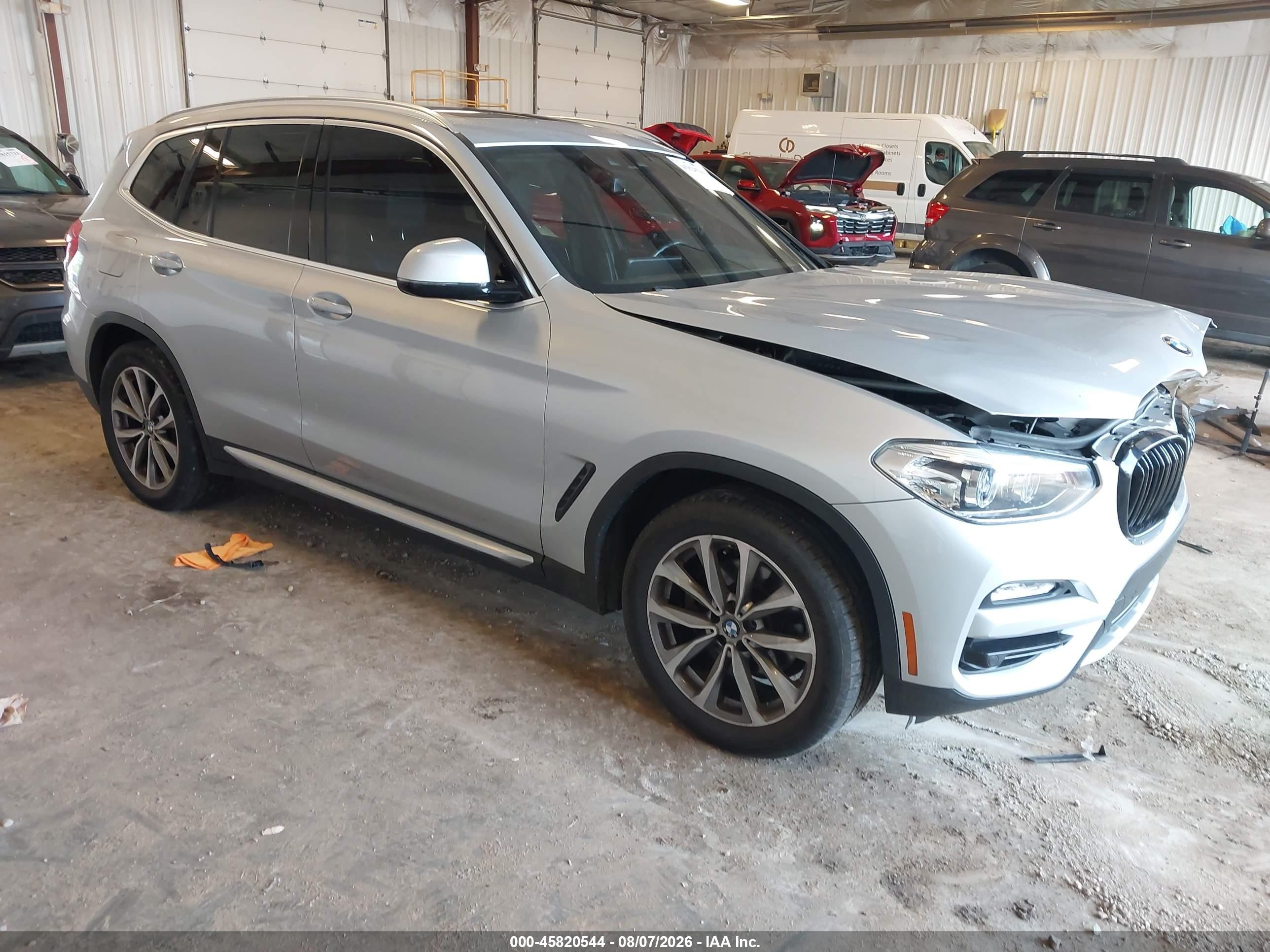 2019 BMW X3 VIN 5UXTR9C53KLE21793 — IAAI salvage auction photo