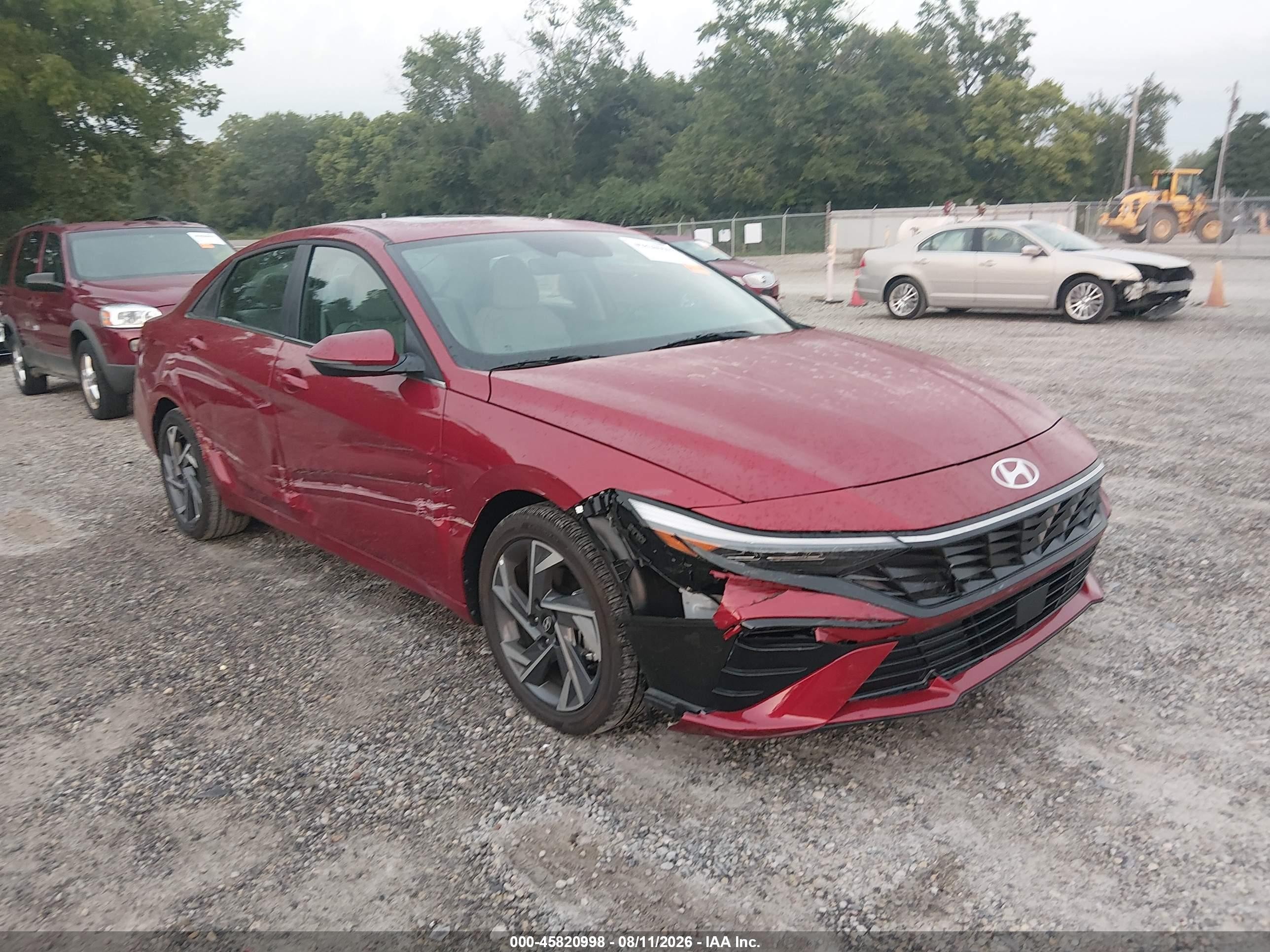 2025 Hyundai Elantra VIN KMHLN4DJXSU177221 — IAAI salvage auction photo