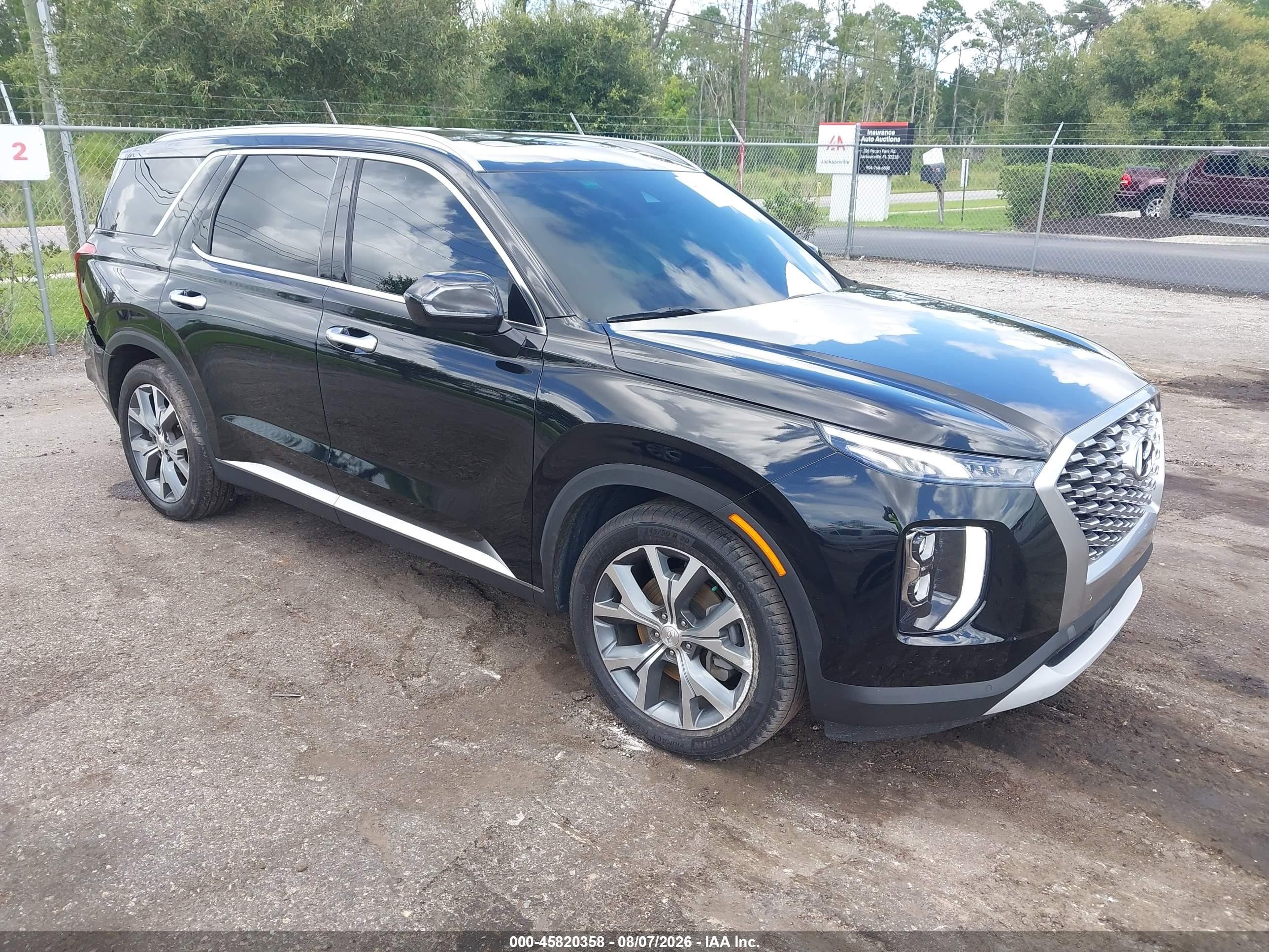 2021 Hyundai Palisade VIN KM8R4DHE0MU227282 — IAAI salvage auction photo