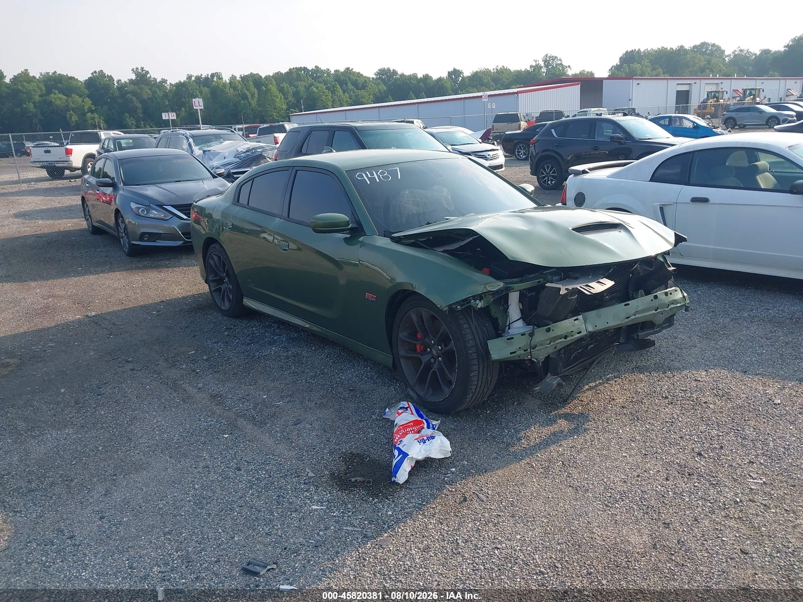 2022 Dodge Charger VIN 2C3CDXGJ1NH209487 — IAAI salvage auction photo