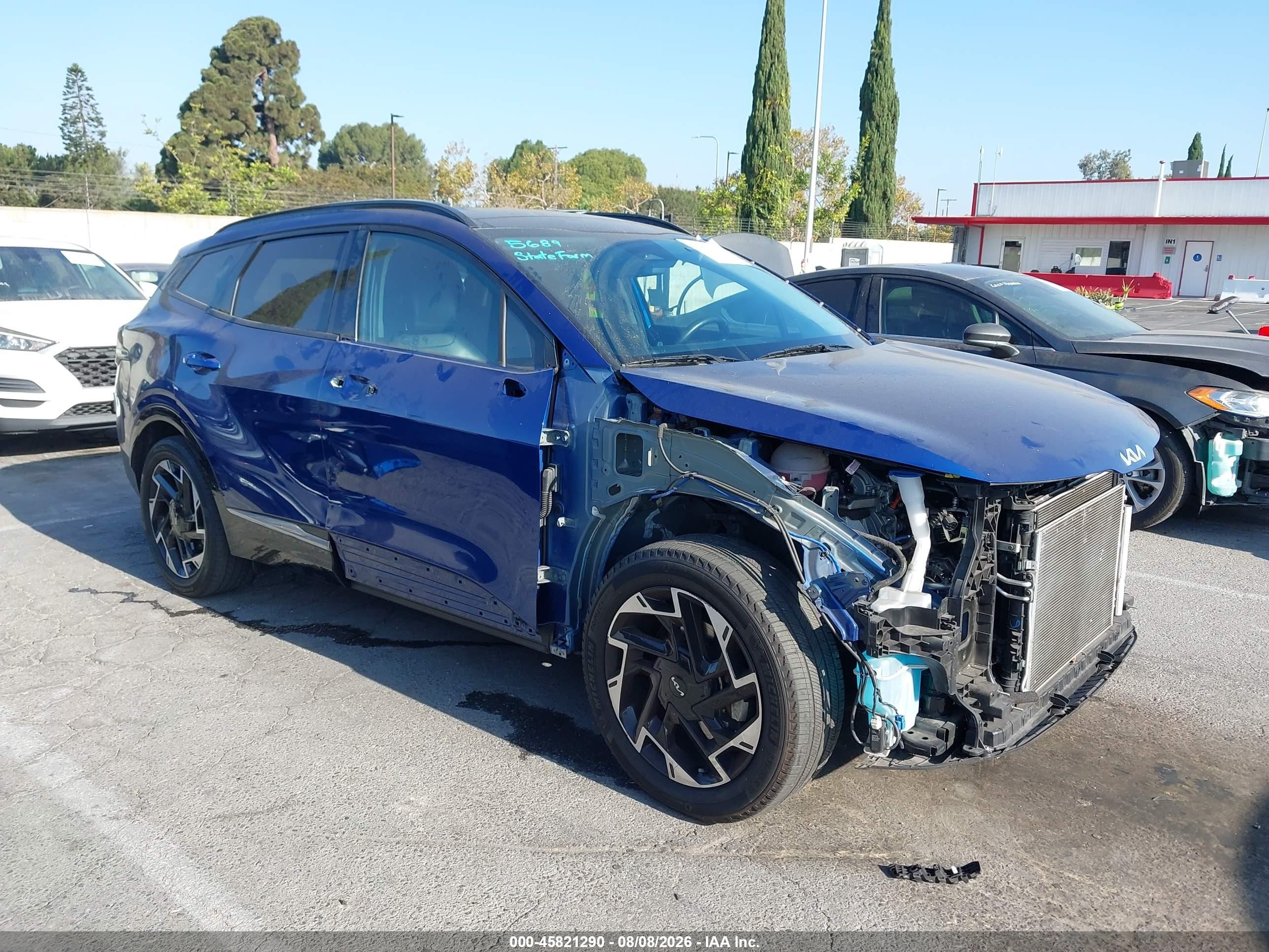 2024 Kia Sportage VIN 5XYK53DF7RG164539 — IAAI salvage auction photo