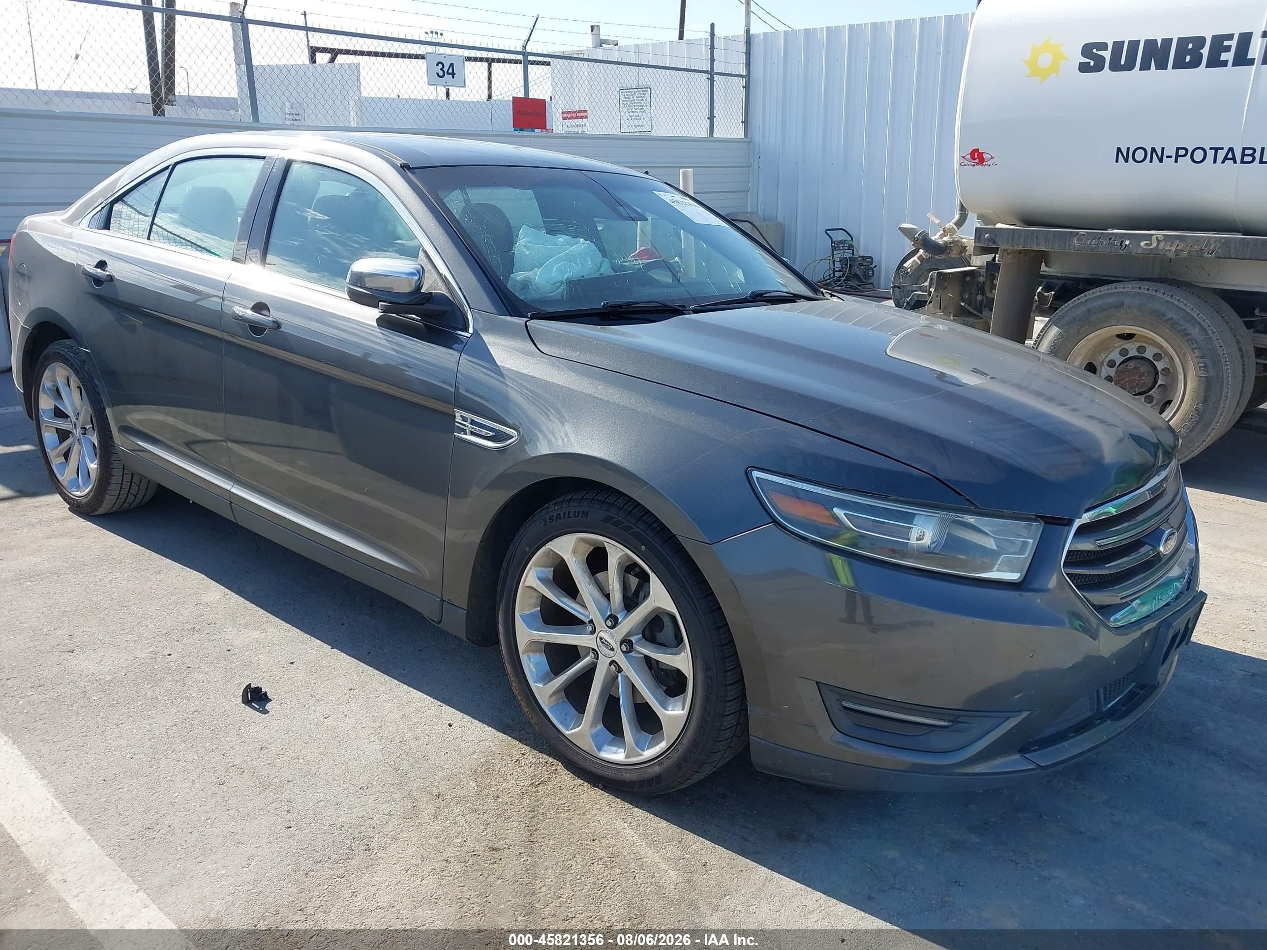 2015 Ford Taurus VIN 1FAHP2F87FG114204 IAAI salvage auction — Front End, Salvage (North Dakota), sold $750 on 2026-09-13 (photo 1)