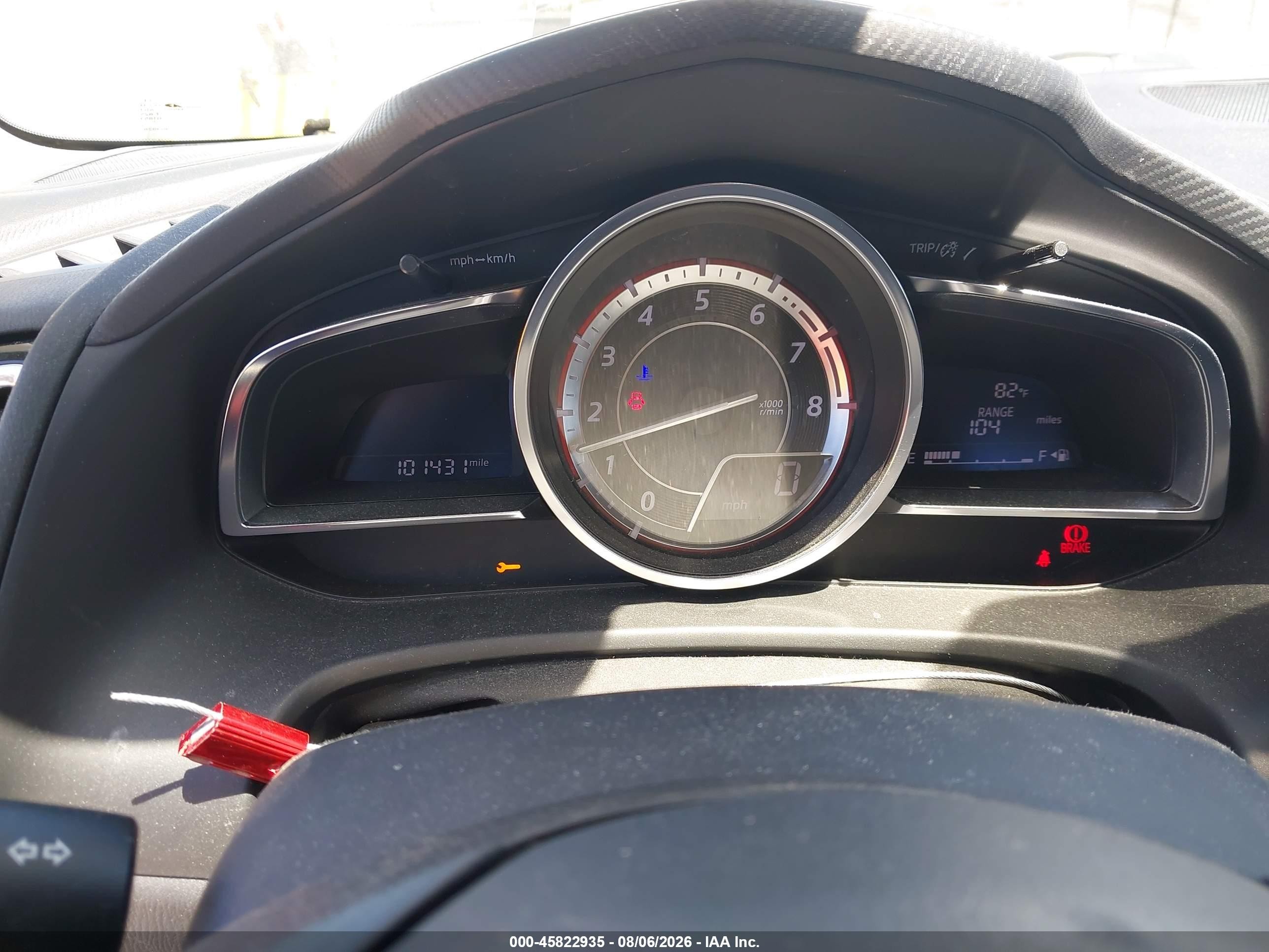 2015 Mazda 3 VIN JM1BM1W34F1227988 IAAI salvage auction — Front End, Salvage (California), sold $1,850 on 2026-09-11 (photo 7)