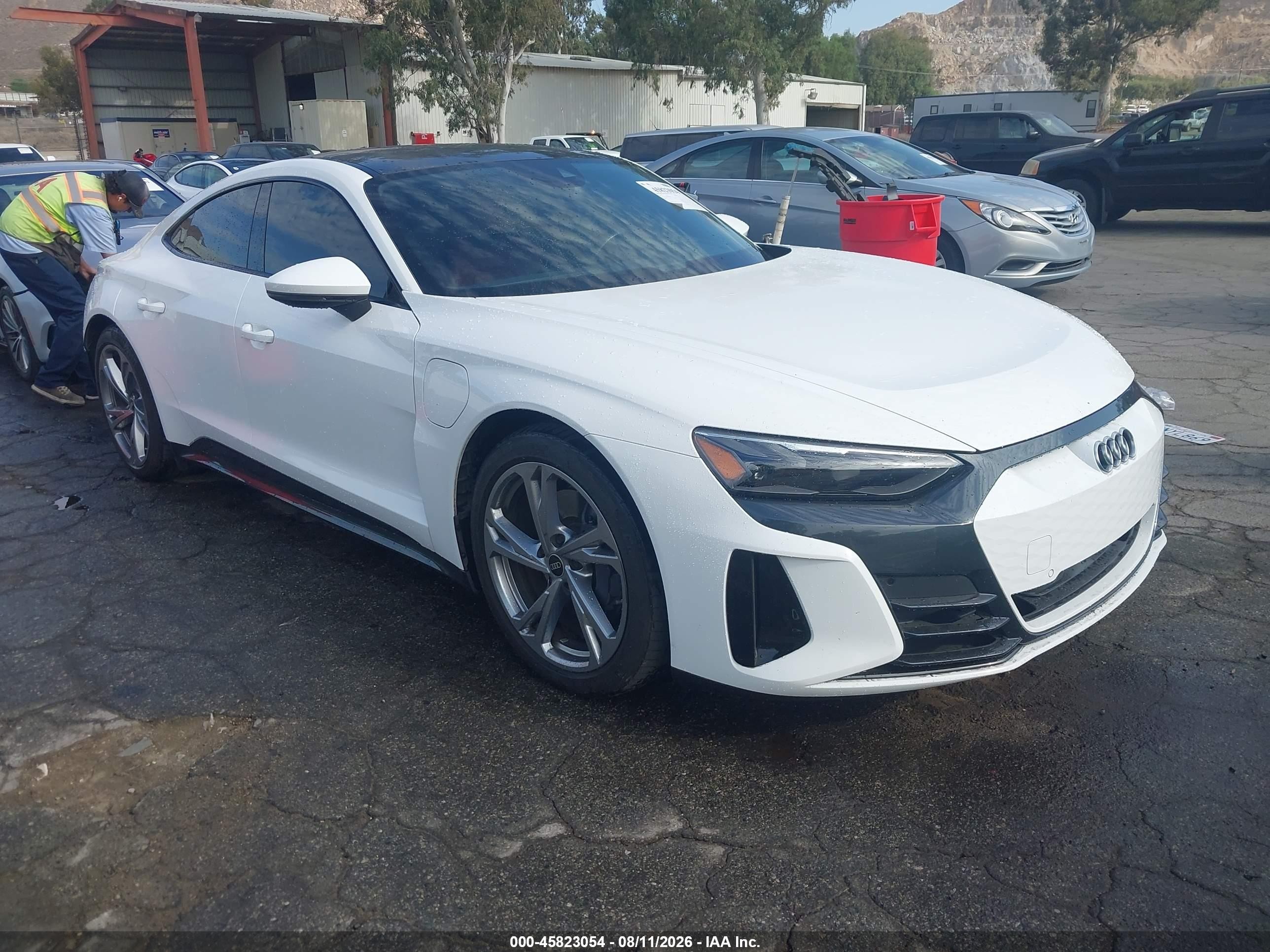 2024 Audi e-tron GT VIN WAUFJBFW4R7002527 — IAAI salvage auction photo