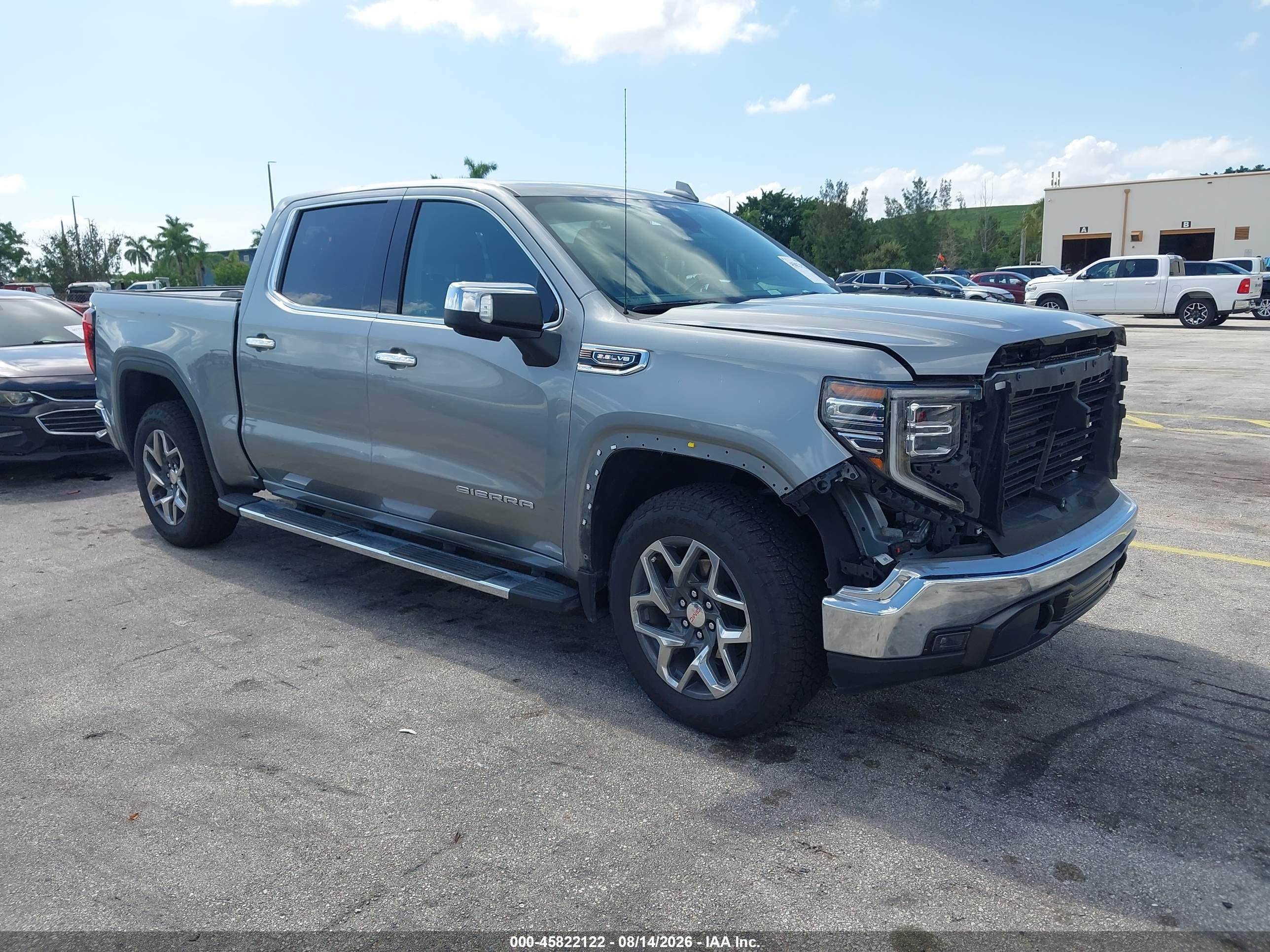2025 GMC Sierra 1500 VIN 3GTPHDED7SG150485 — IAAI salvage auction photo