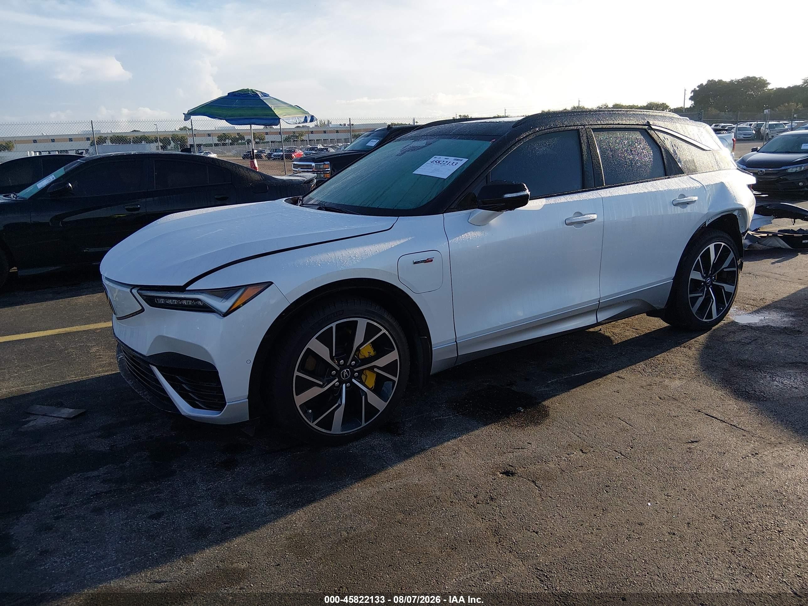 2024 Acura Zdx VIN 4W5XHPRL6RZ516534 IAAI salvage auction — Rear End, Certificate Of Destruction (Florida), sold $15,100 on 2026-09-26 (photo 2)