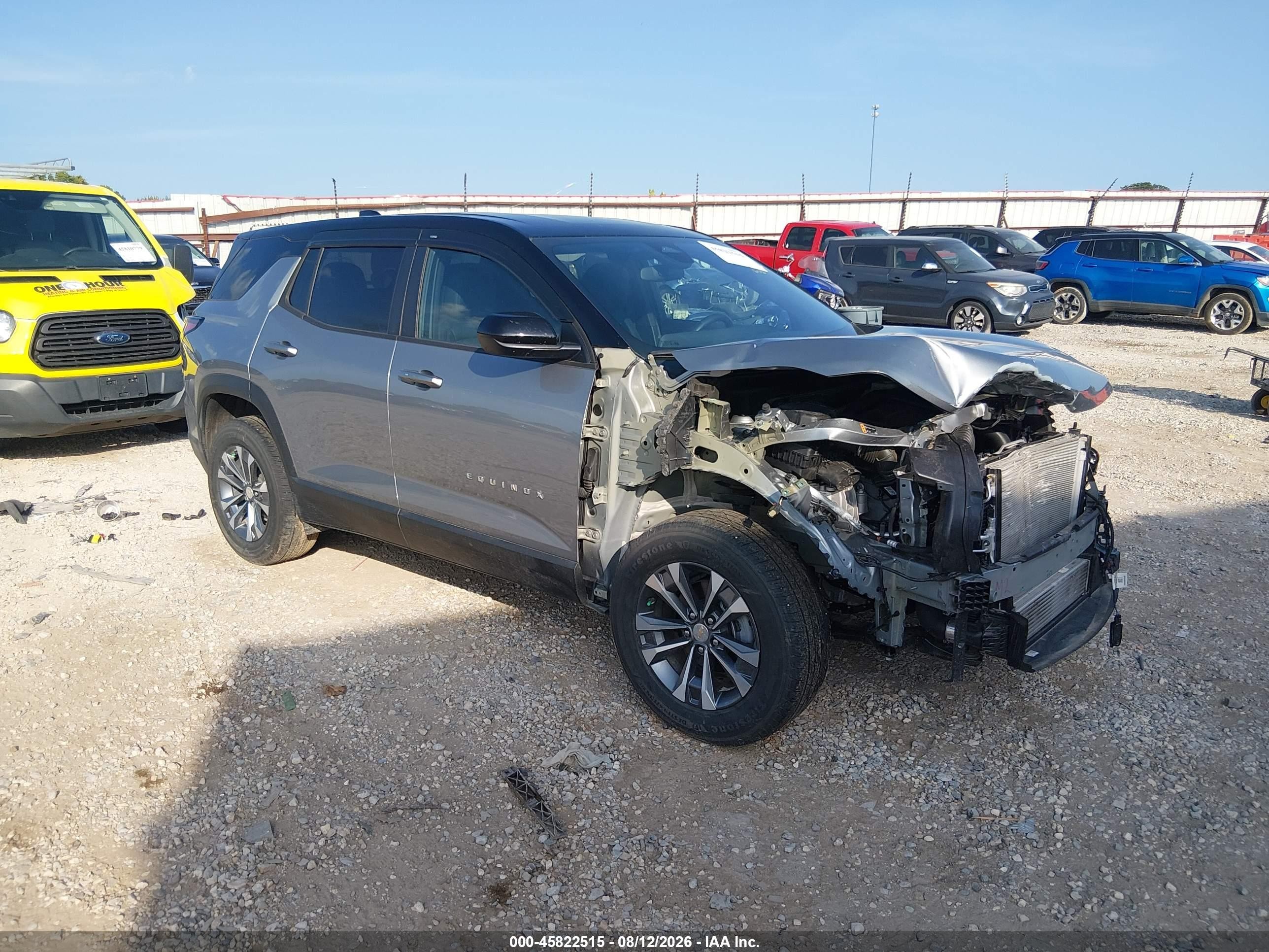 2026 Chevrolet Equinox VIN 3GNAXHEG1TL165123 — IAAI salvage auction photo